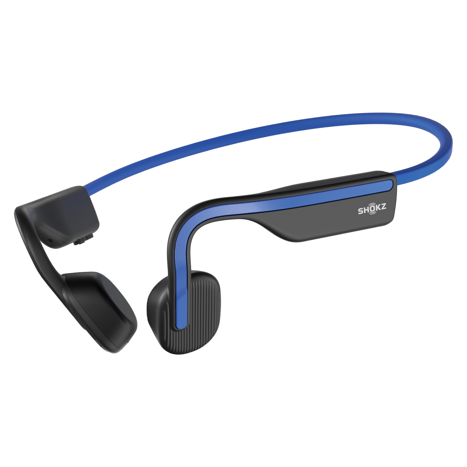 Shokz OpenMove Behind The Ear Headphones With Mic And Bluetooth, Blue