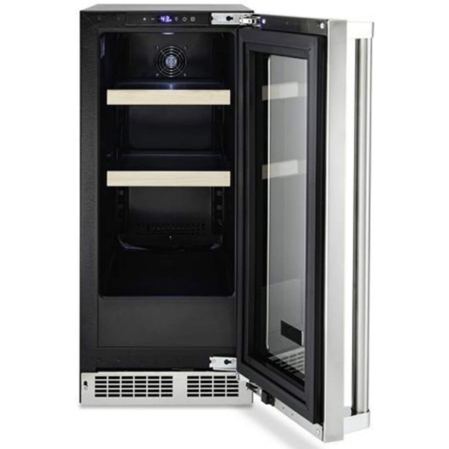 Viking Range 5.5 Cu. Ft. Beverage Center Refrigerator, Silver - Image 3