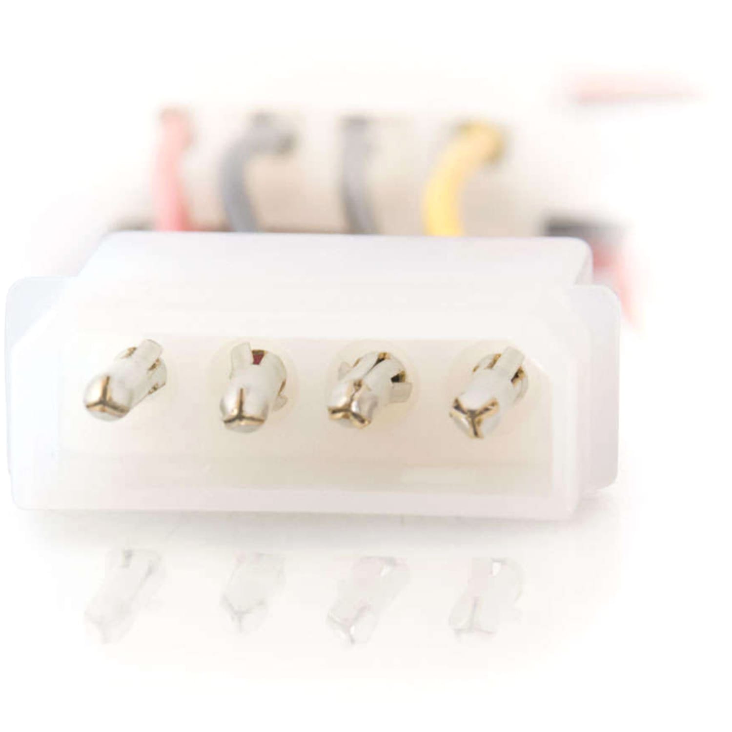 C2G 6in 3-pin Fan to 4-pin Pass-Through Power Adapter Cable - 6in - Image 3