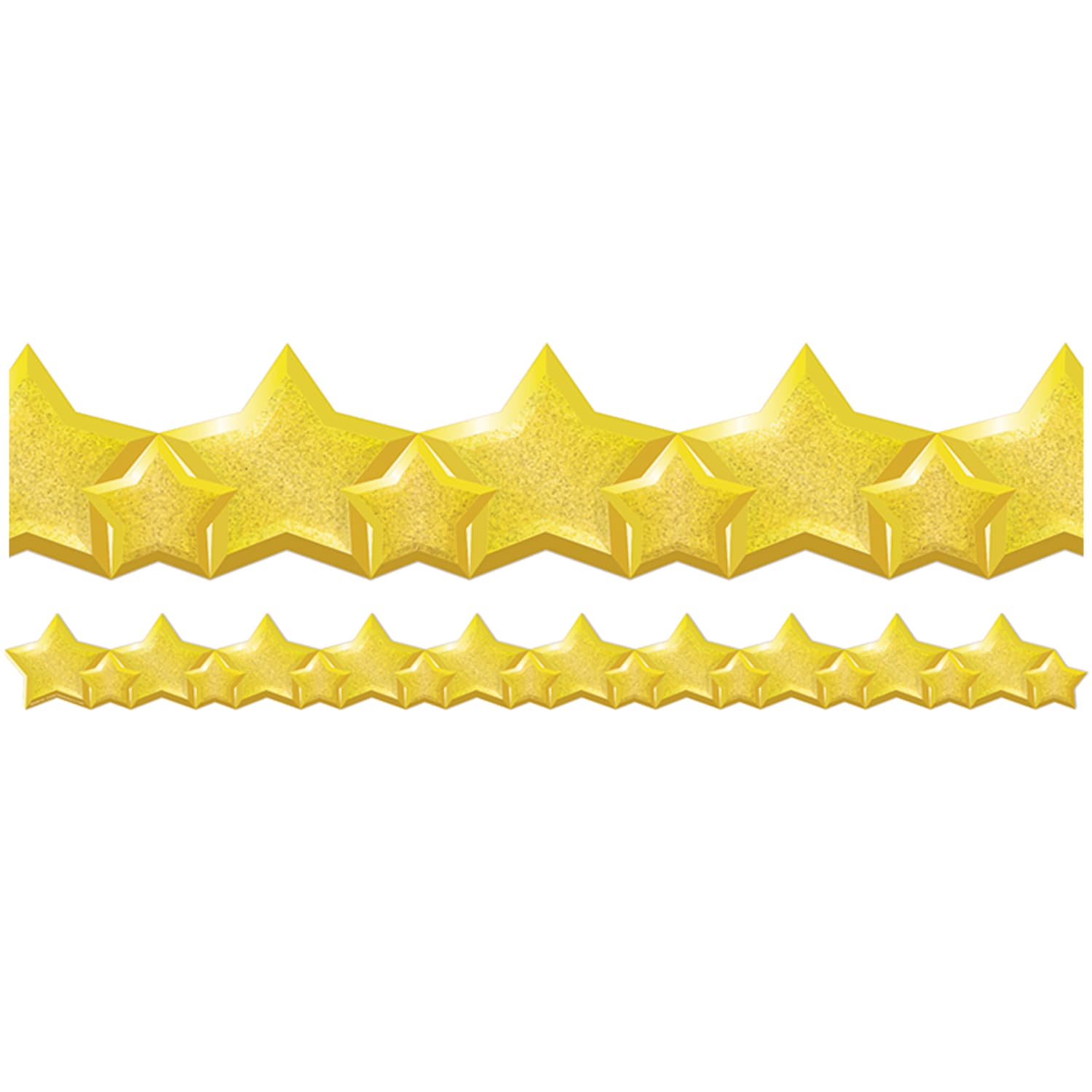 Eureka Extra Wide Deco Trim Packs, 37' x 3-1/4in, Stars, Set Of 6 Packs - Image 3