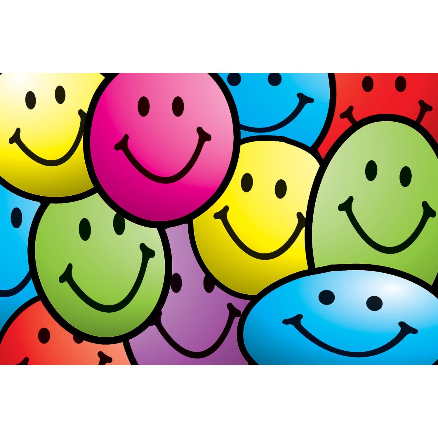 Teacher Created Resources Smiley Faces Postcards, 30 Per Pack, Set Of 6 Packs - Image 3