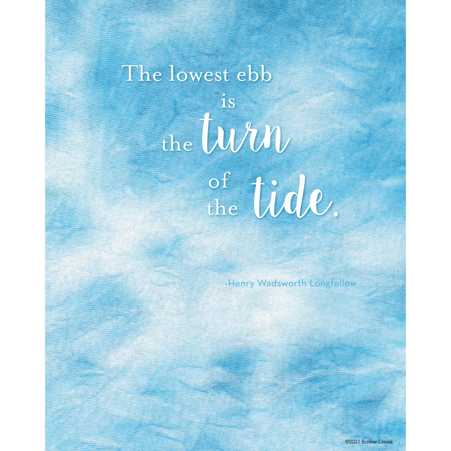 Barker Creek Art Prints, 8in x 10in, Dancing In The Rain Tie-Dye And Ombre Collection, Pre-K To College, Set Of 8 Prints - Image 4