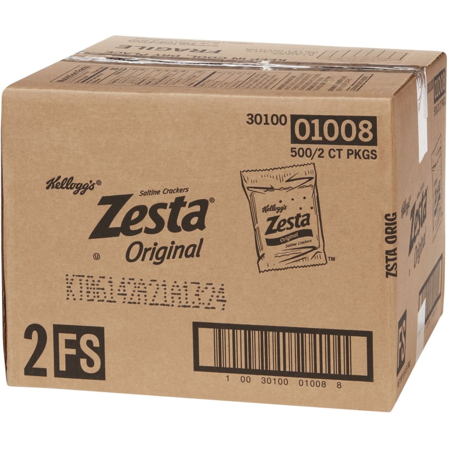 Zesta Zesta Saltine Crackers, Carton Of 500 Packs - Image 5