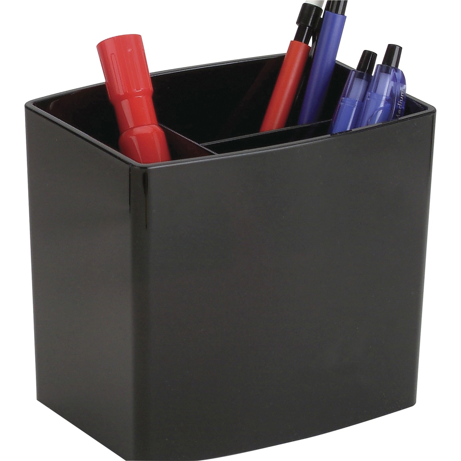 OIC 2200 Series Large Pencil Cup, Black - Image 3