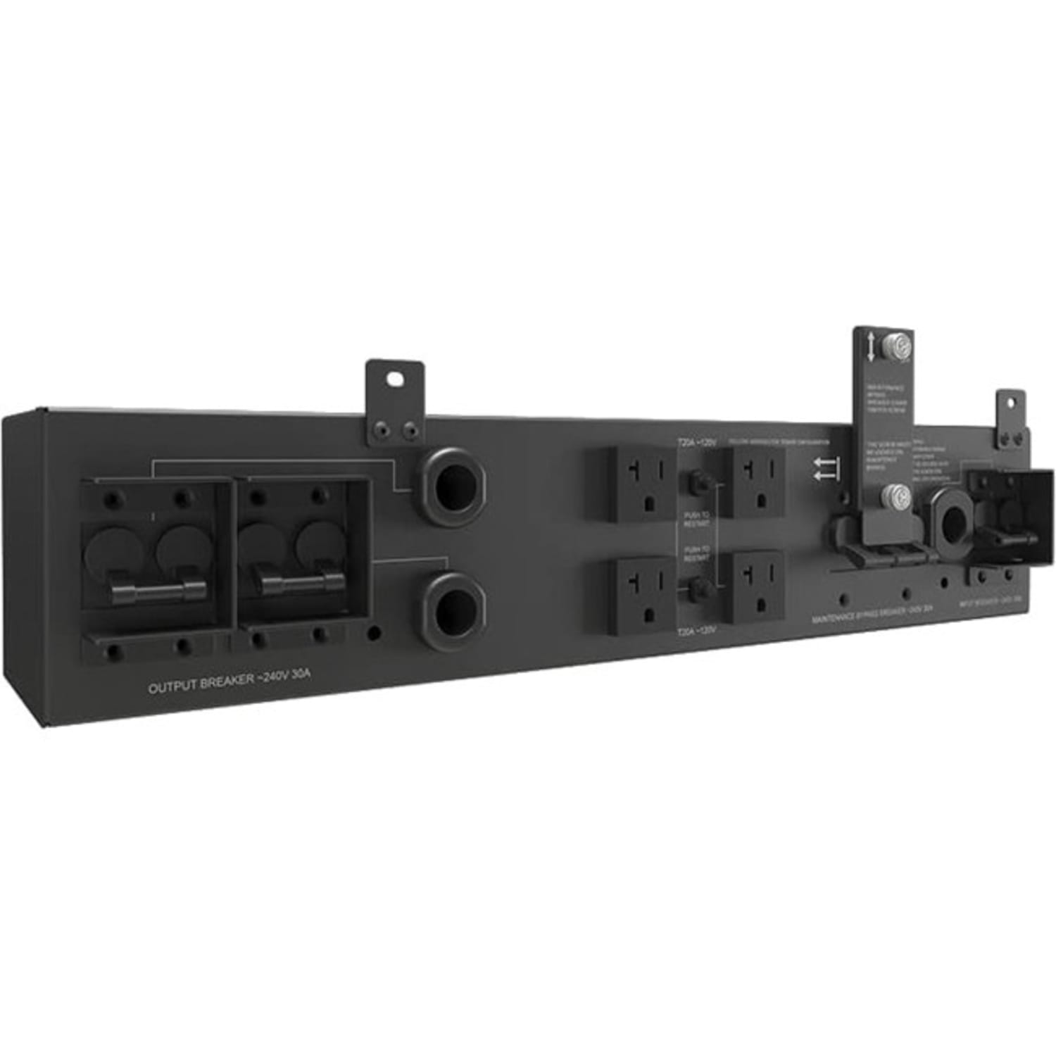 Vertiv Liebert POD PD5, (2) NEMA L6-30R| (4) NEMA 5-15/20R| UPS Maintenance Bypass for GXT5 (PD5-003), 22.5inW x 10.5inD x 9.1inH - Image 3