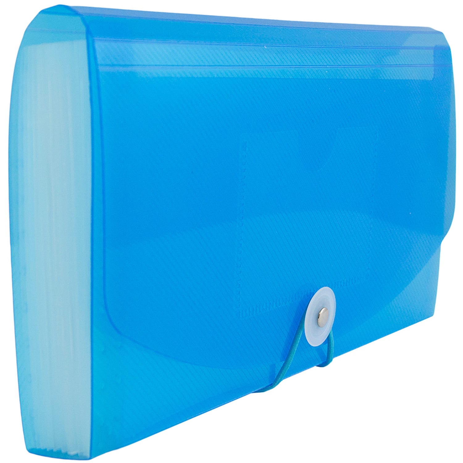 JAM Paper Expanding File, 6in Expansion, 4-1/2in x 7in, Blue - Image 3