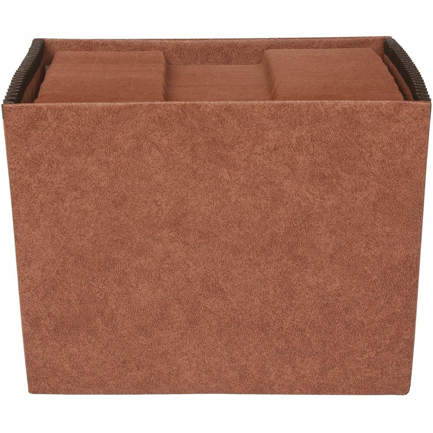 Sparco Heavy-Duty Accordion File, Letter Size, 30% Recycled, Brown, 31 Pockets - Image 4