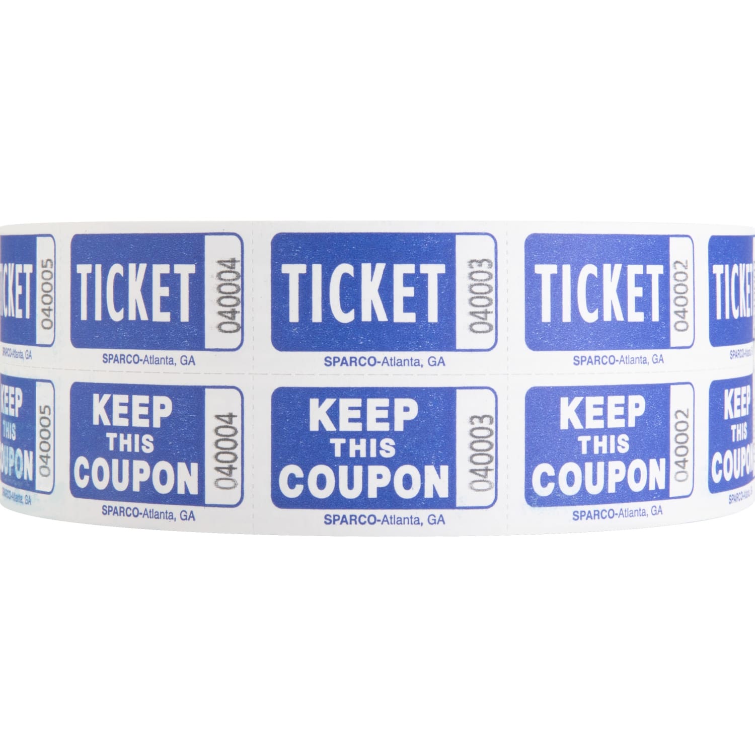 Sparco Roll Tickets - Blue - 2000/Roll - Image 3