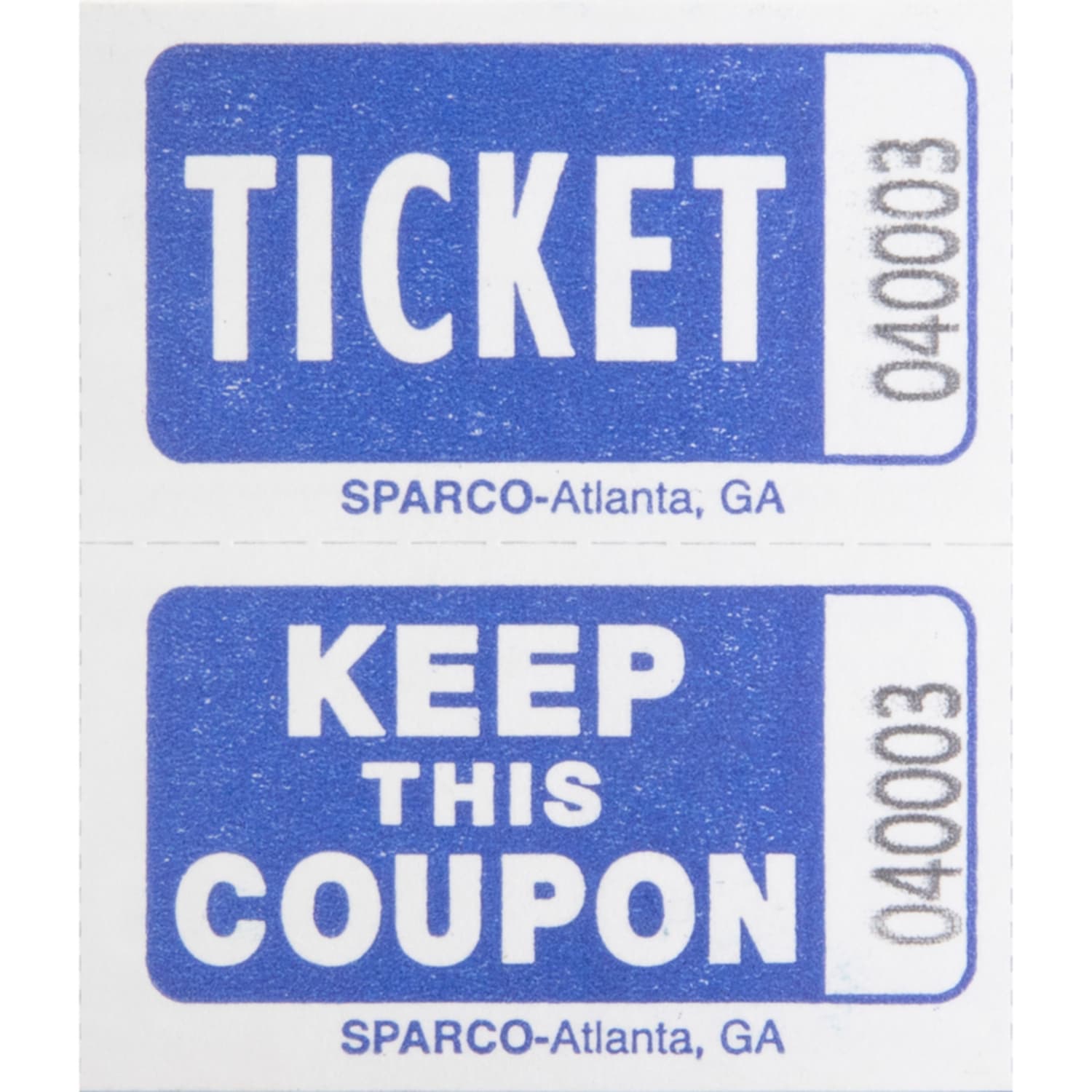 Sparco Roll Tickets - Blue - 2000/Roll - Image 4