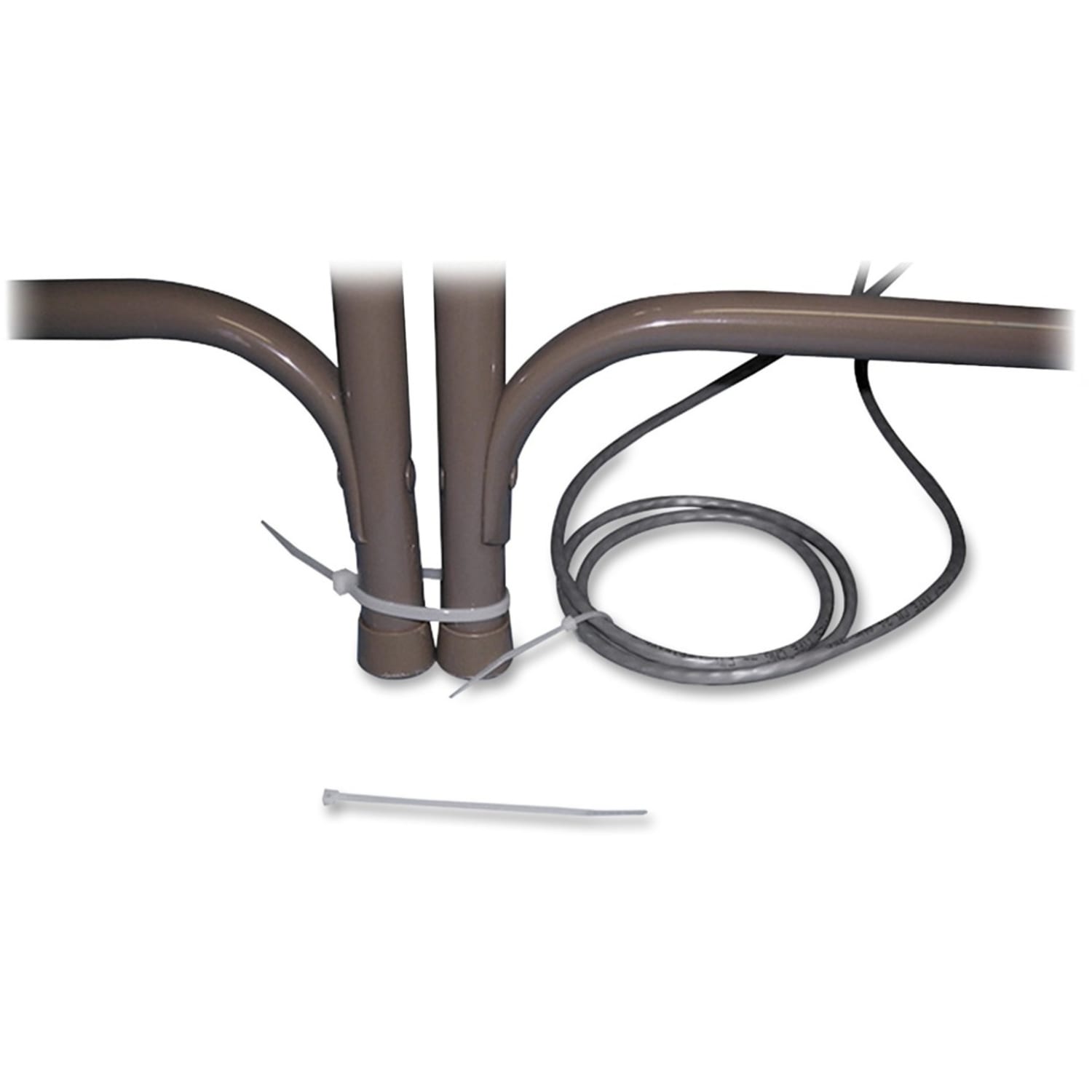 Tatco Tamper-proof Cable Ties - Cable Tie - Natural - 4in Length - 1000 Pack - Image 3