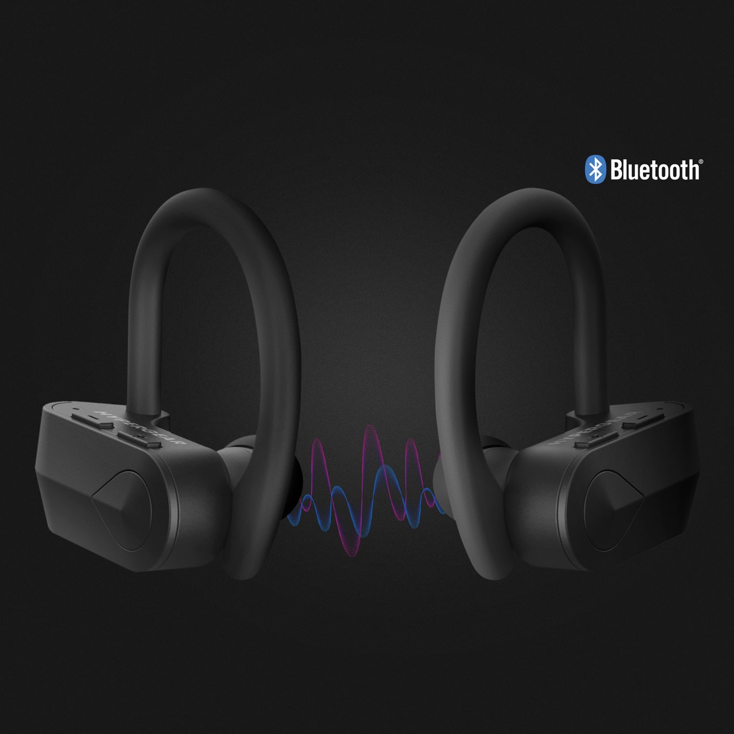 HyperGear Sport X2 True Wireless Earbuds, Black, HPL14294 - Image 6