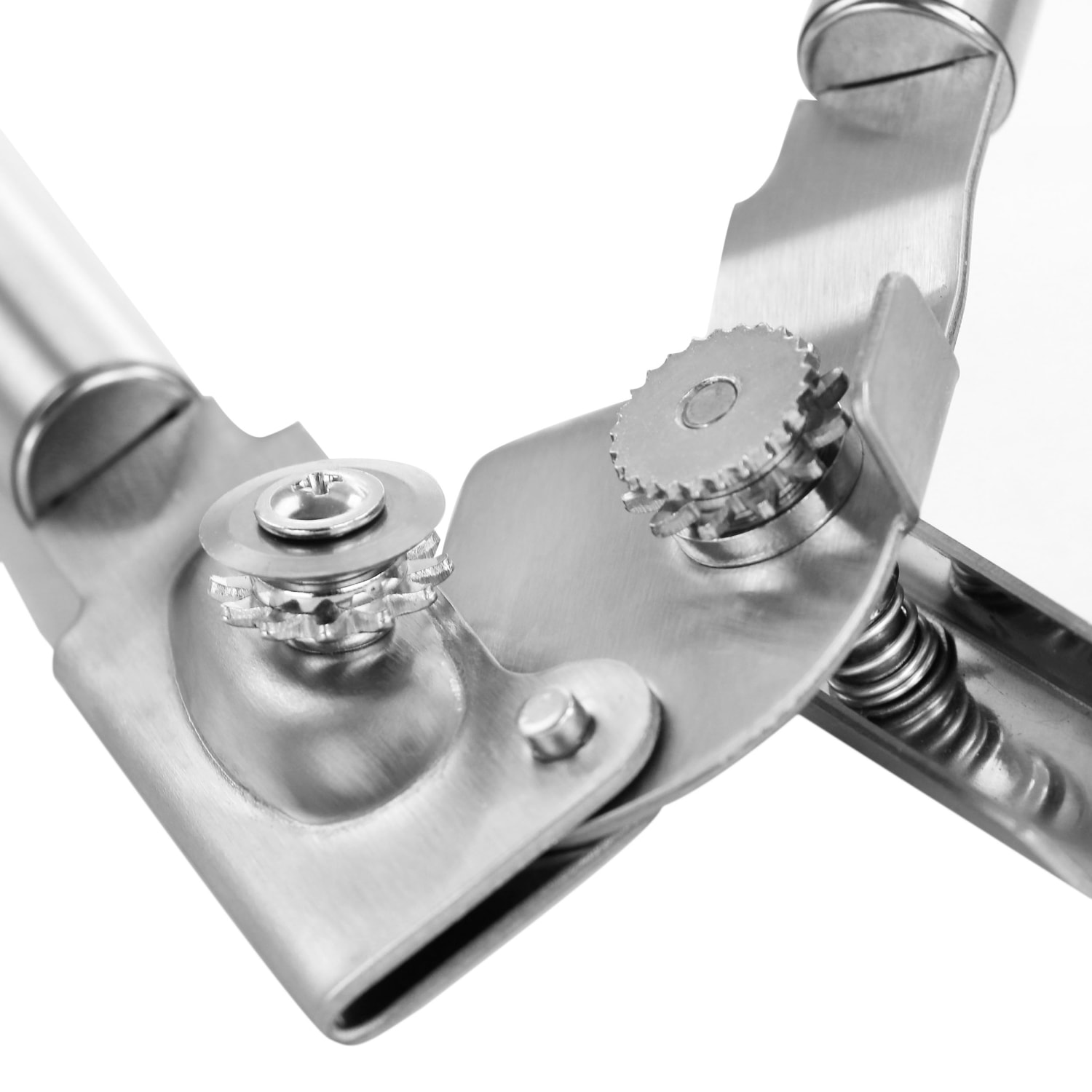 Martha Stewart Stainless-Steel Can Opener With Stainless-Steel Handles, Silver - Image 3