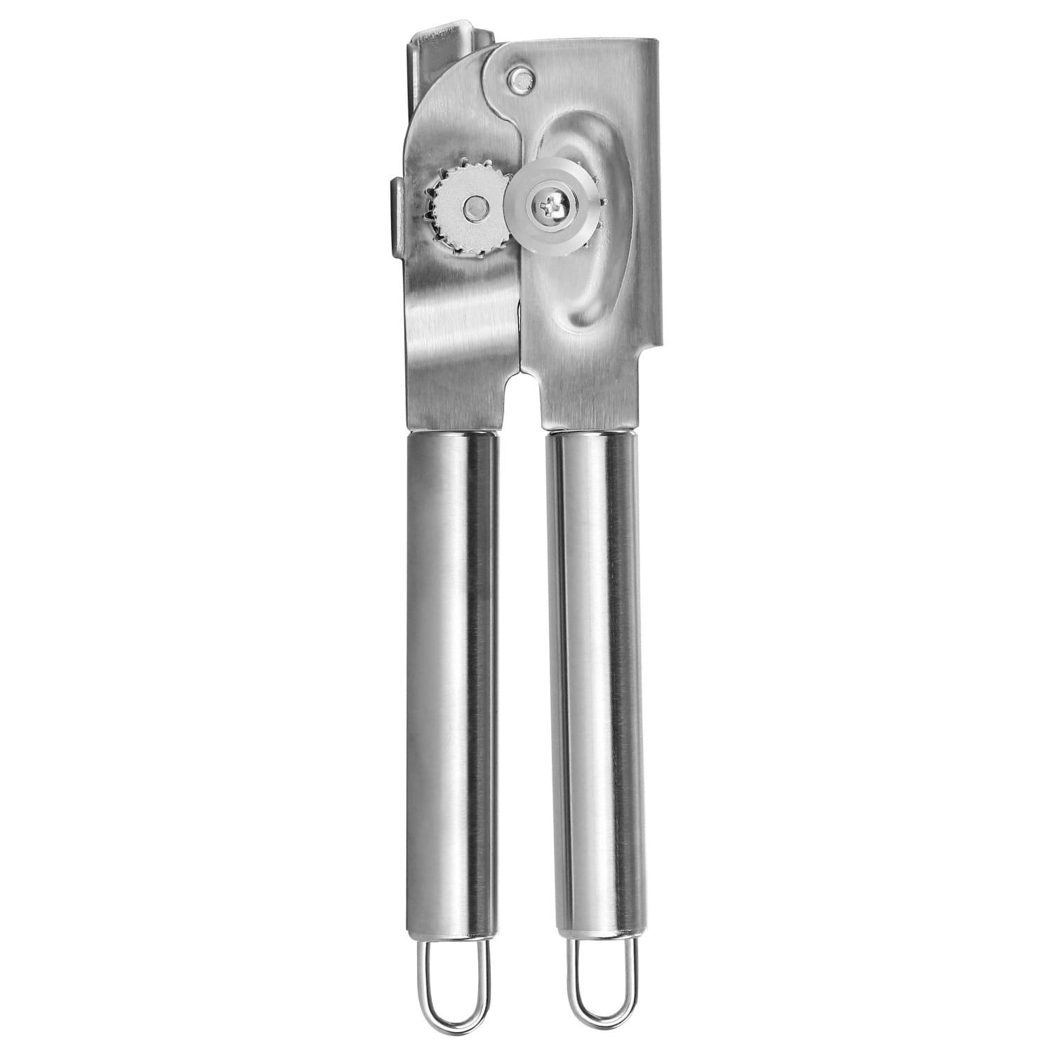 Martha Stewart Stainless-Steel Can Opener With Stainless-Steel Handles, Silver - Image 4