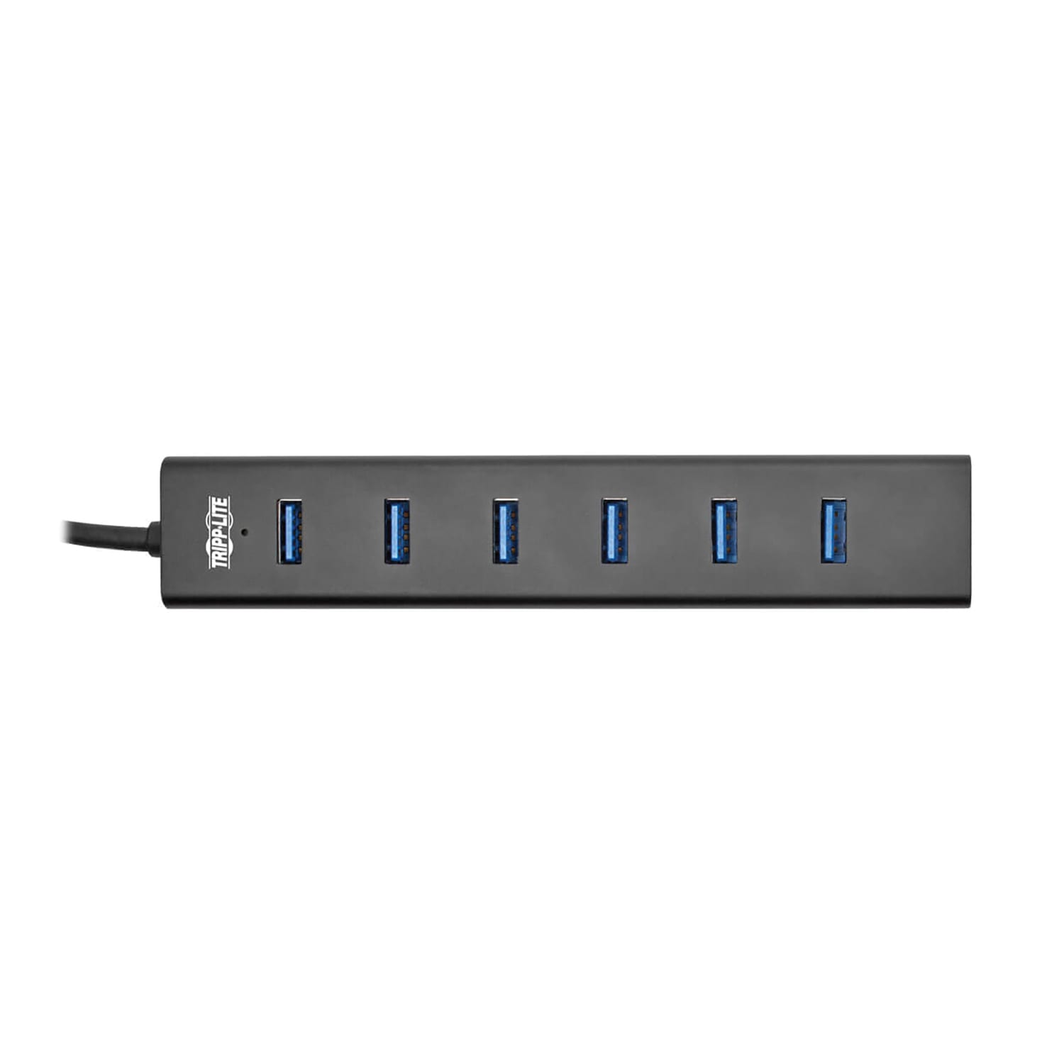 Tripp Lite 7-Port USB 3.0 SuperSpeed Mini Hub, 2.2inH x 4.4inW x 7.7inD, Black, U360-007-AL - Image 4