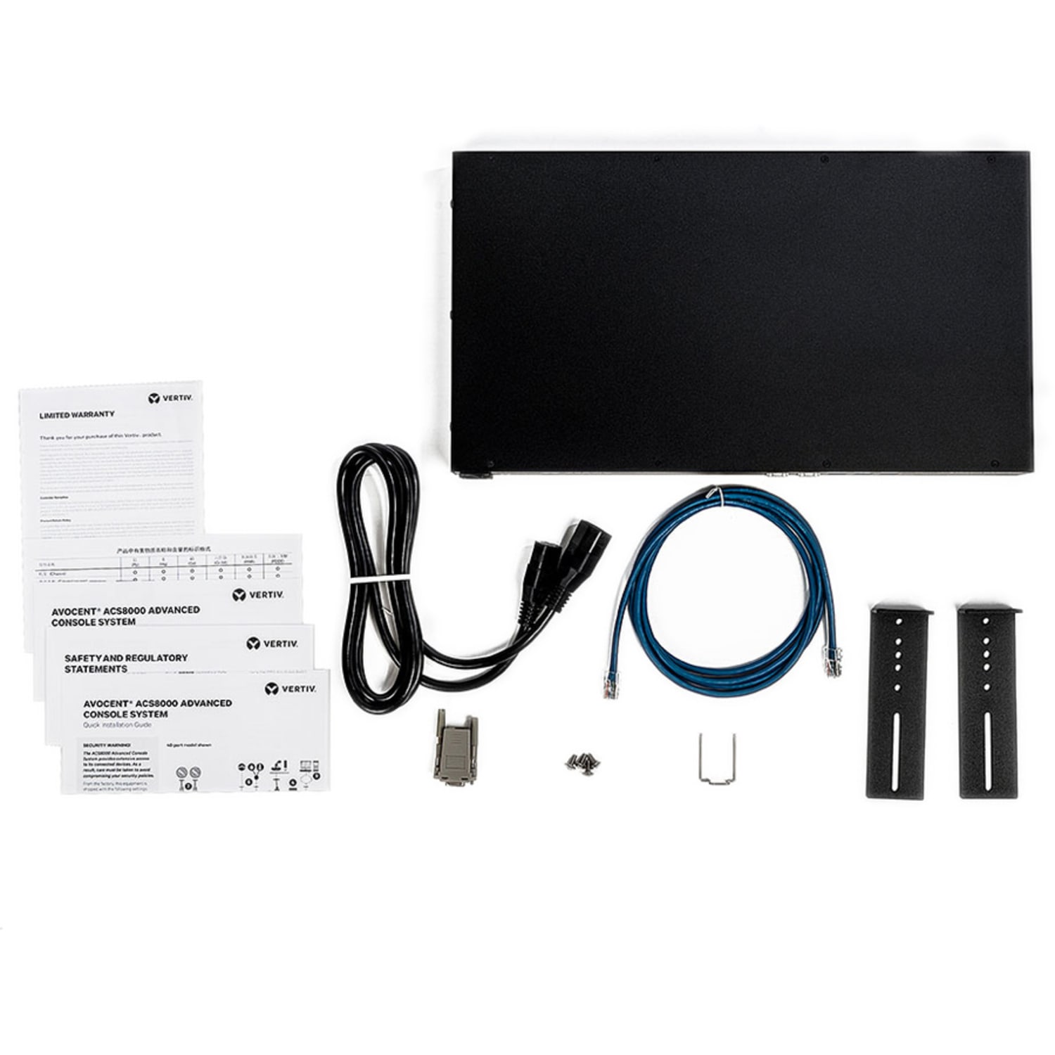 Avocent 32 - port ACS8000 Console System with single AC Power Supply, non - TAA - 32 x RJ45 Serial Ports - ACS8032SAC-400 - Image 6