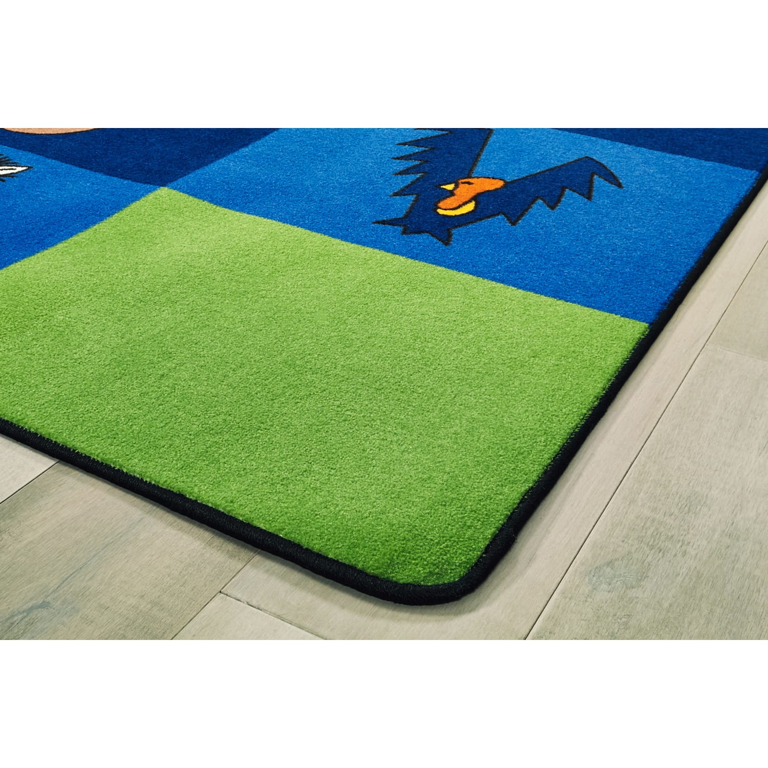 Carpets for Kids Premium Collection A to Z Animals Classroom Rug, 8ft 4in x 13ft 4in, Multicolor - Image 3