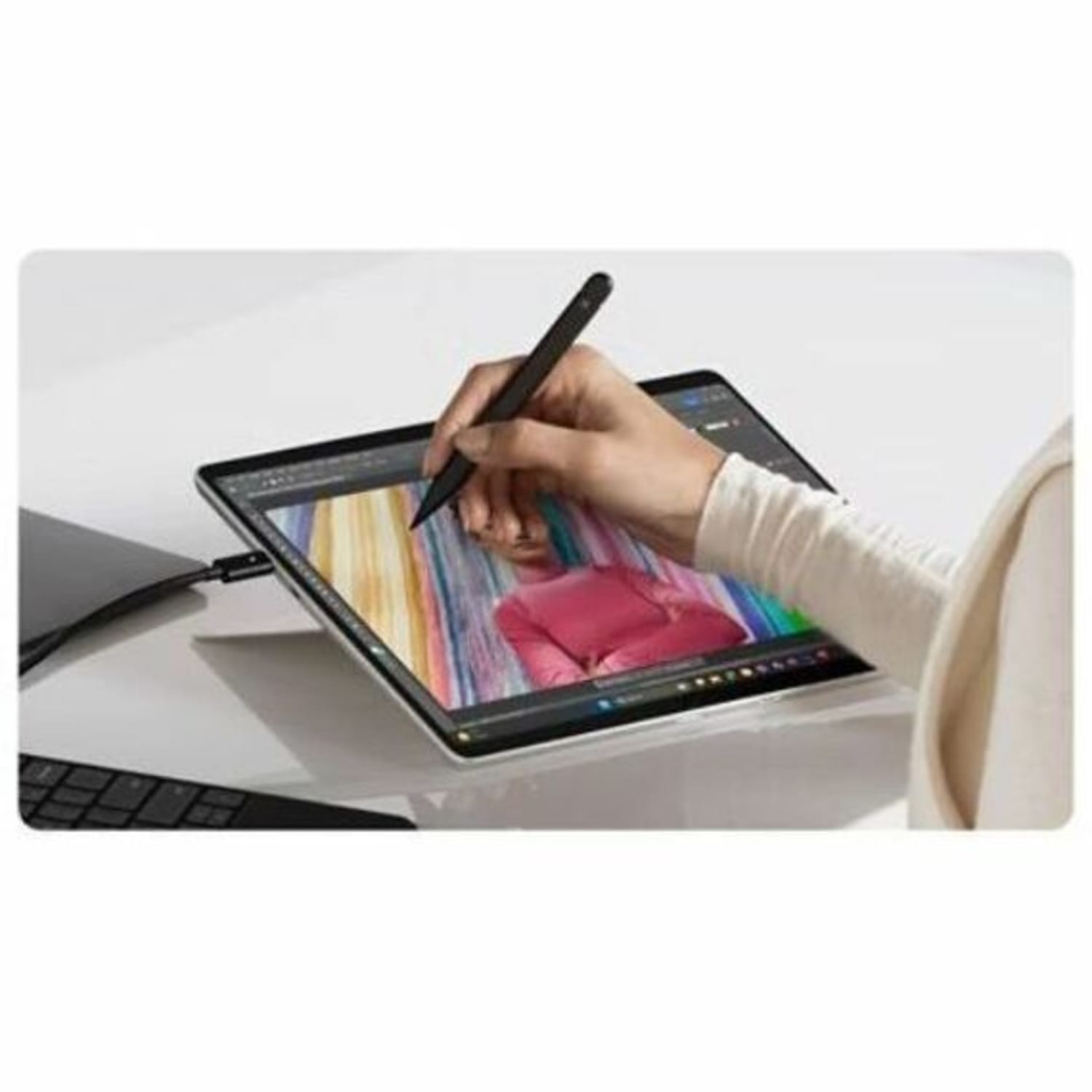 Microsoft Surface Pro Keyboard, Black, 8X800141 - Image 6