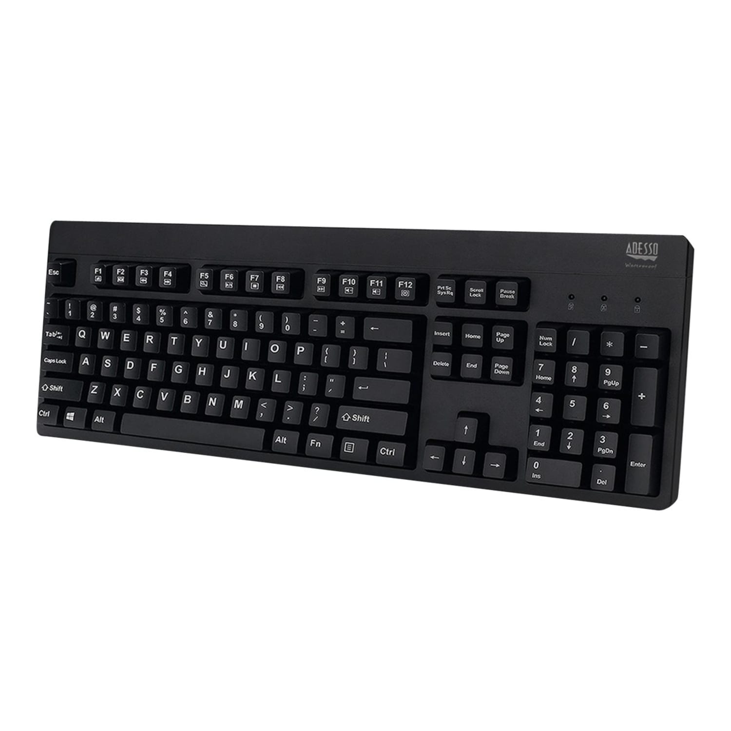 Adesso EasyTouch Keyboard With Antimicrobial Protection, AKB-63OUB - Image 3