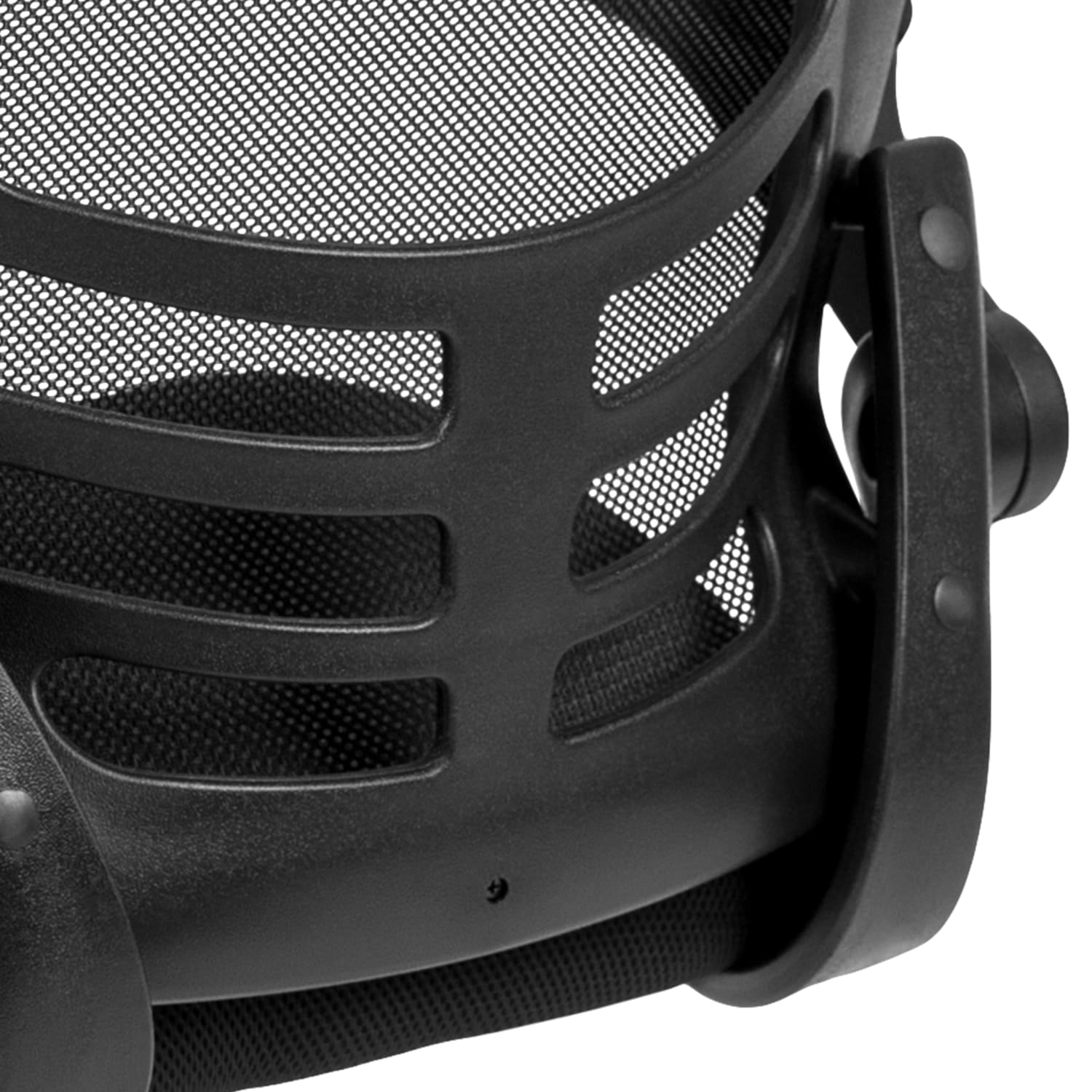 Flash Furniture Mid Back Mesh Side Reception Chair BlackBlack PopularChairscom