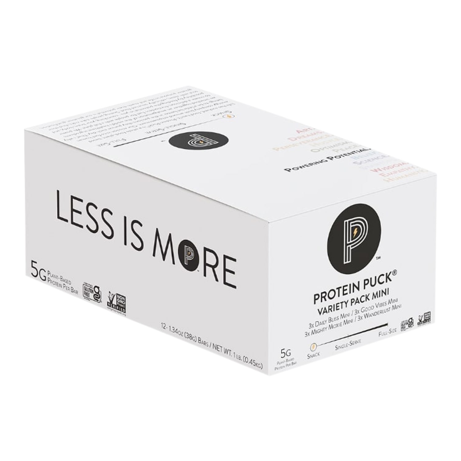 Protein Puck, Variety Pack, 3 each - Wanderlust, Daily Bliss, Good Vibes, Mighty Moxie - 2-12-1.34 oz. - Image 4
