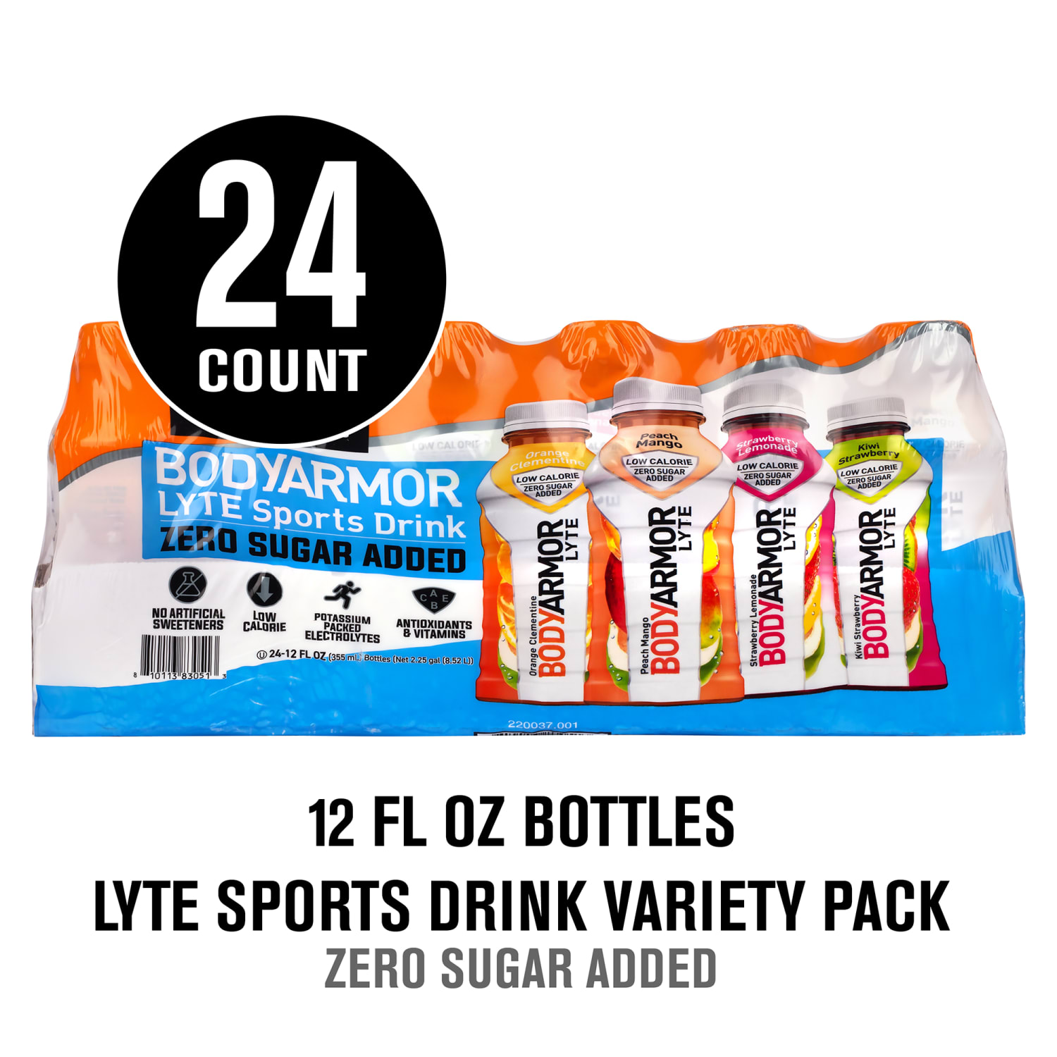 BodyArmor LYTE Sports Drink Variety Pack, 12 Oz, Pack Of 24 Drinks - Image 3
