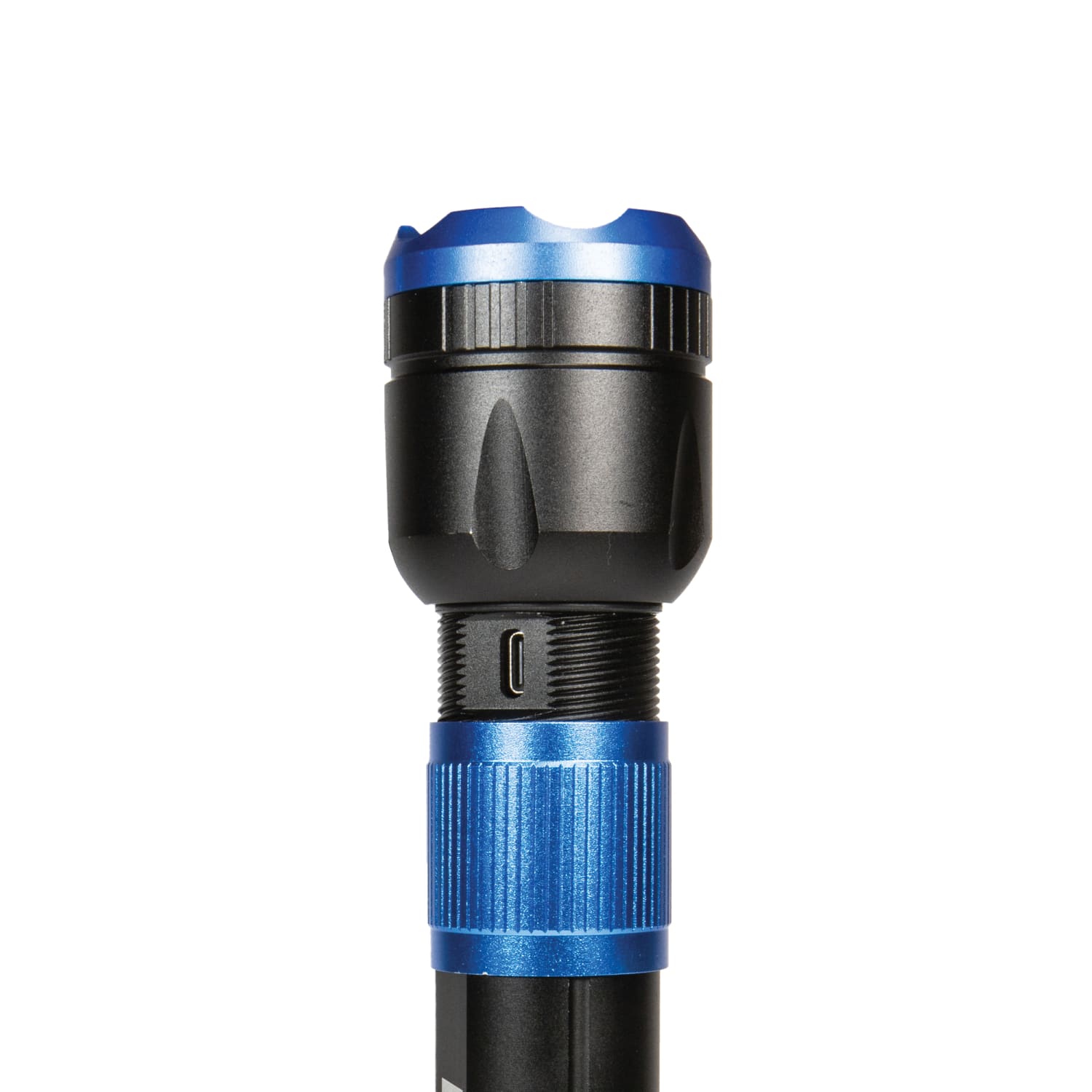 DieHard 37W Water-Resistant COB LED Rechargeable Flashlight with Power Bank, 9-5/16inH x 1-7/16inW x 1-15/16inD, Blue - Image 5