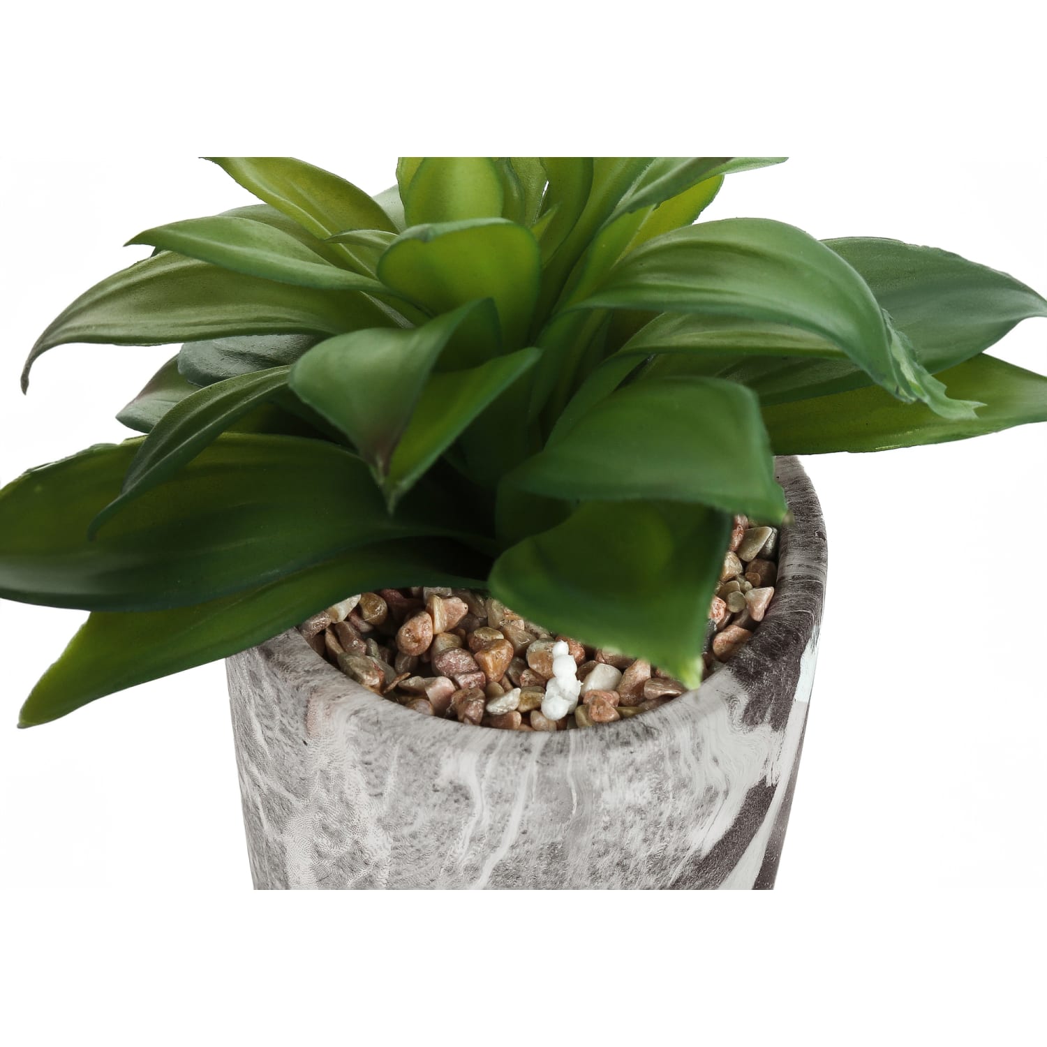 Monarch Specialties Tianna 14inH Artificial Plants With Pots, 7inH x 5inW x 5inD, Green, Set Of 2 Plants - Image 5