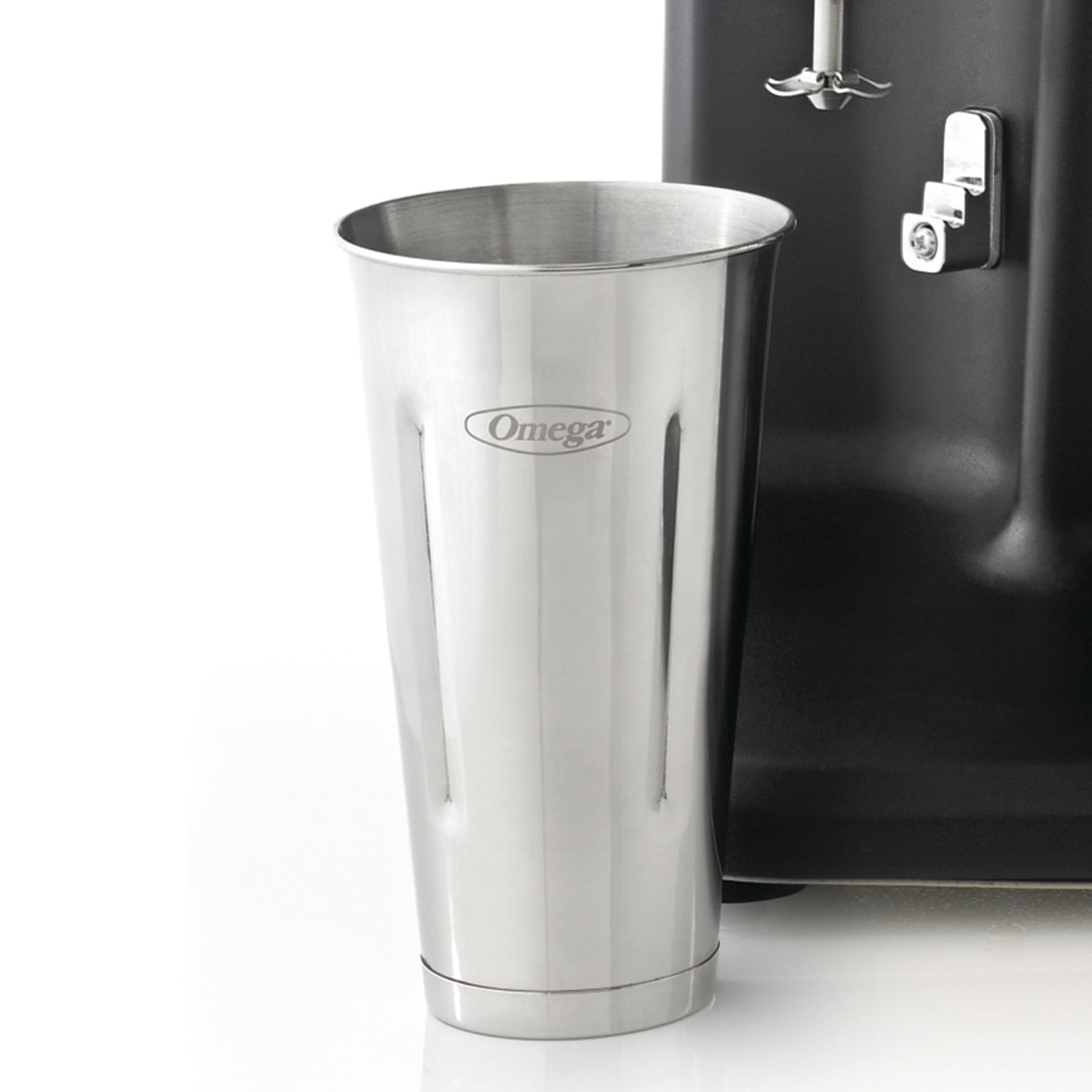 Omega M3000 Triple Spindle Milkshake Maker, Black/Silver - Image 3