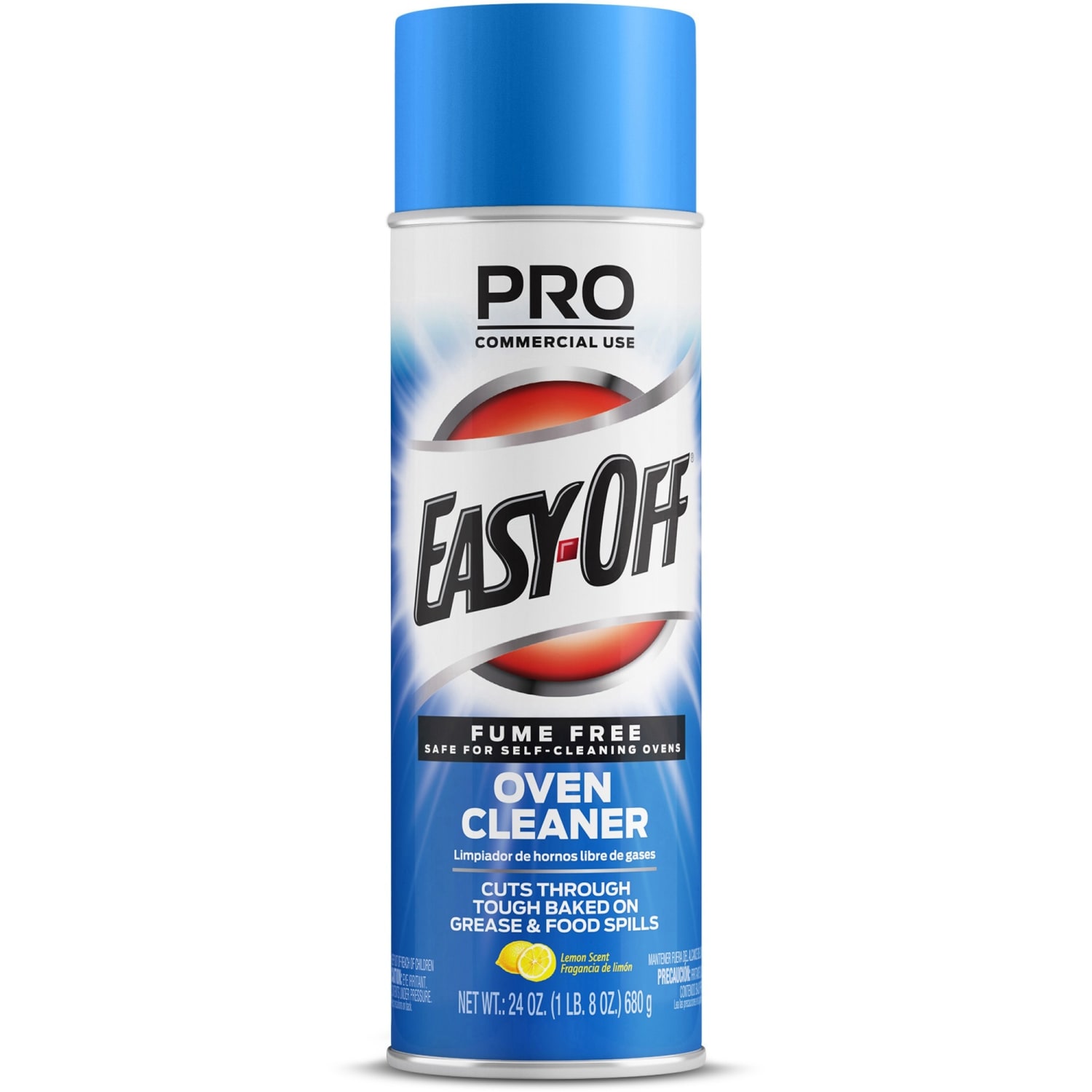 Professional Easy-Off Fume Free Over Cleaner - 24 oz (1.50 lb) - Lemon Scent - 6 / Carton - White - Image 3