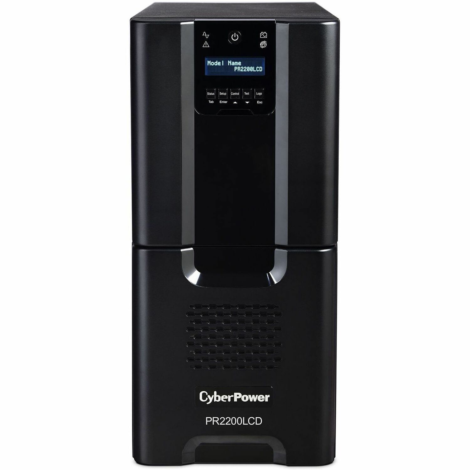 CyberPower PR2200LCD Smart App Sinewave UPS Systems - 2200VA/1980W, 120 VAC, NEMA L5-30P, Tower, Sine Wave, 10 Outlets, LCD, $375000 CEG- PR2200LCD