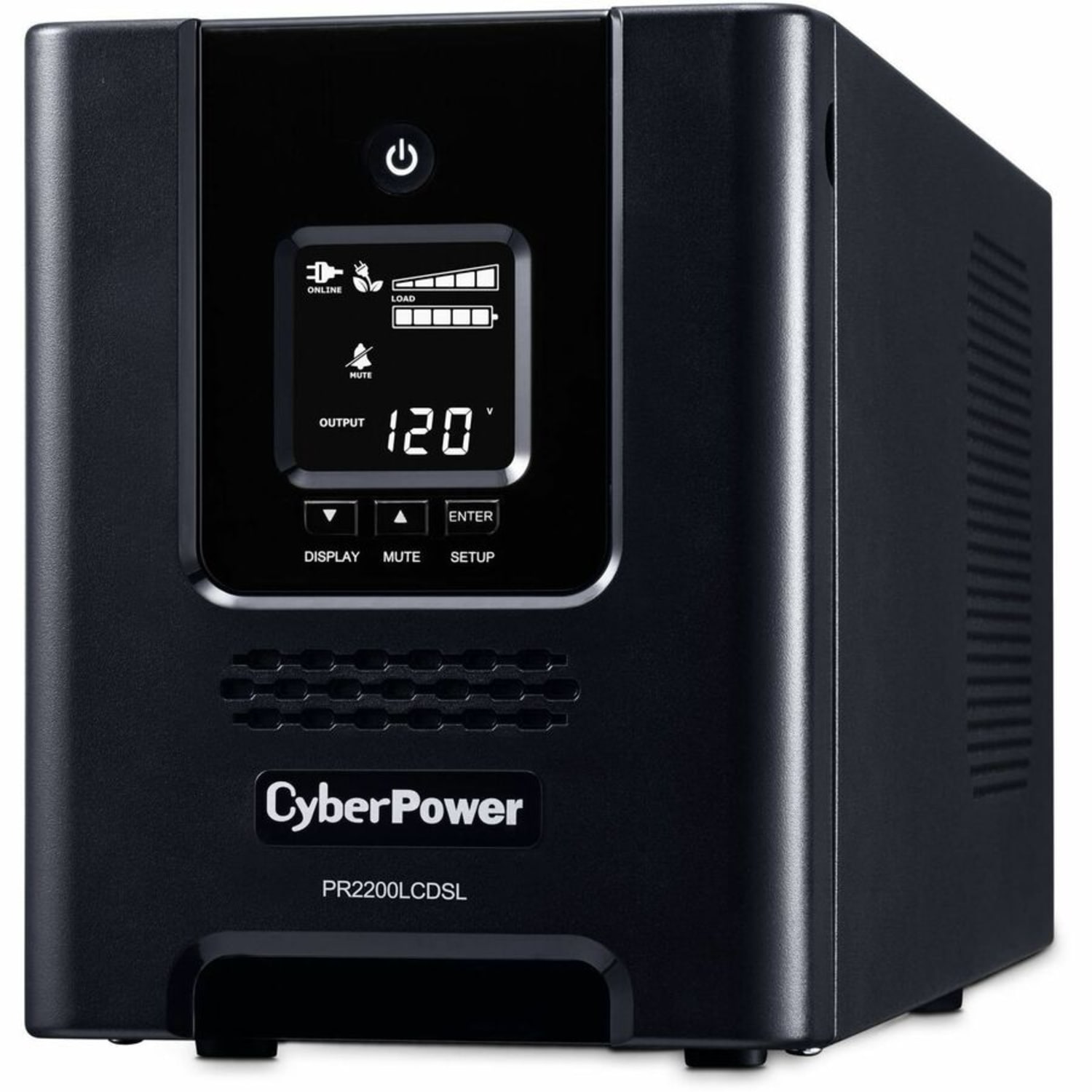 CyberPower PR2200LCDSL Smart App Sinewave UPS Systems - 2070VA/1980W, 120 VAC, NEMA 5-20P, Mini-Tower, Sine Wave, 7 Outlets, LCD- PR2200LCDSL - Image 6