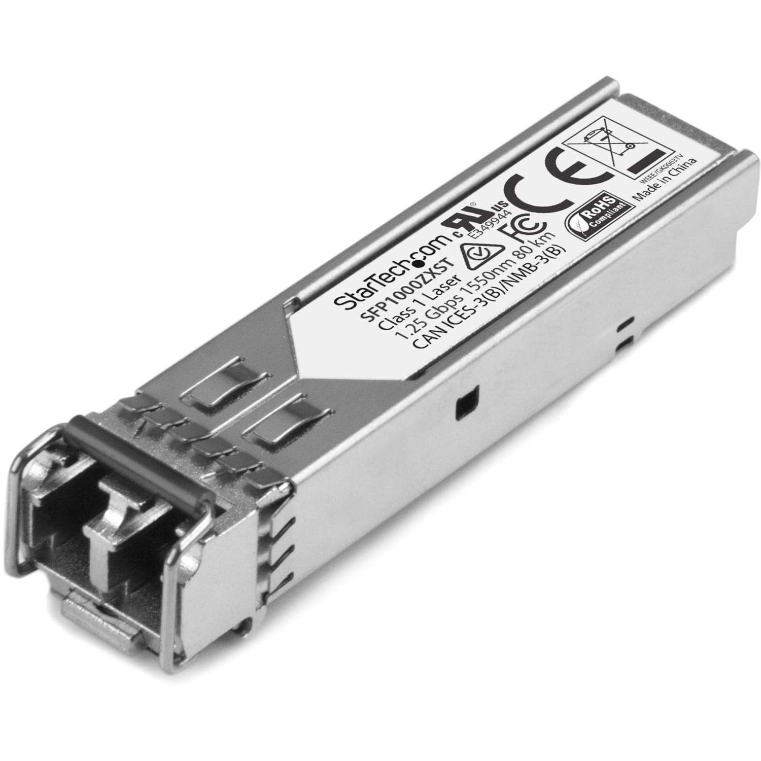 StarTech.com 1000BASE-ZX MSA Compliant SFP Module - LC Connector - Fiber SFP Transceiver - Lifetime Warranty - SFP1000ZXST - Image 5