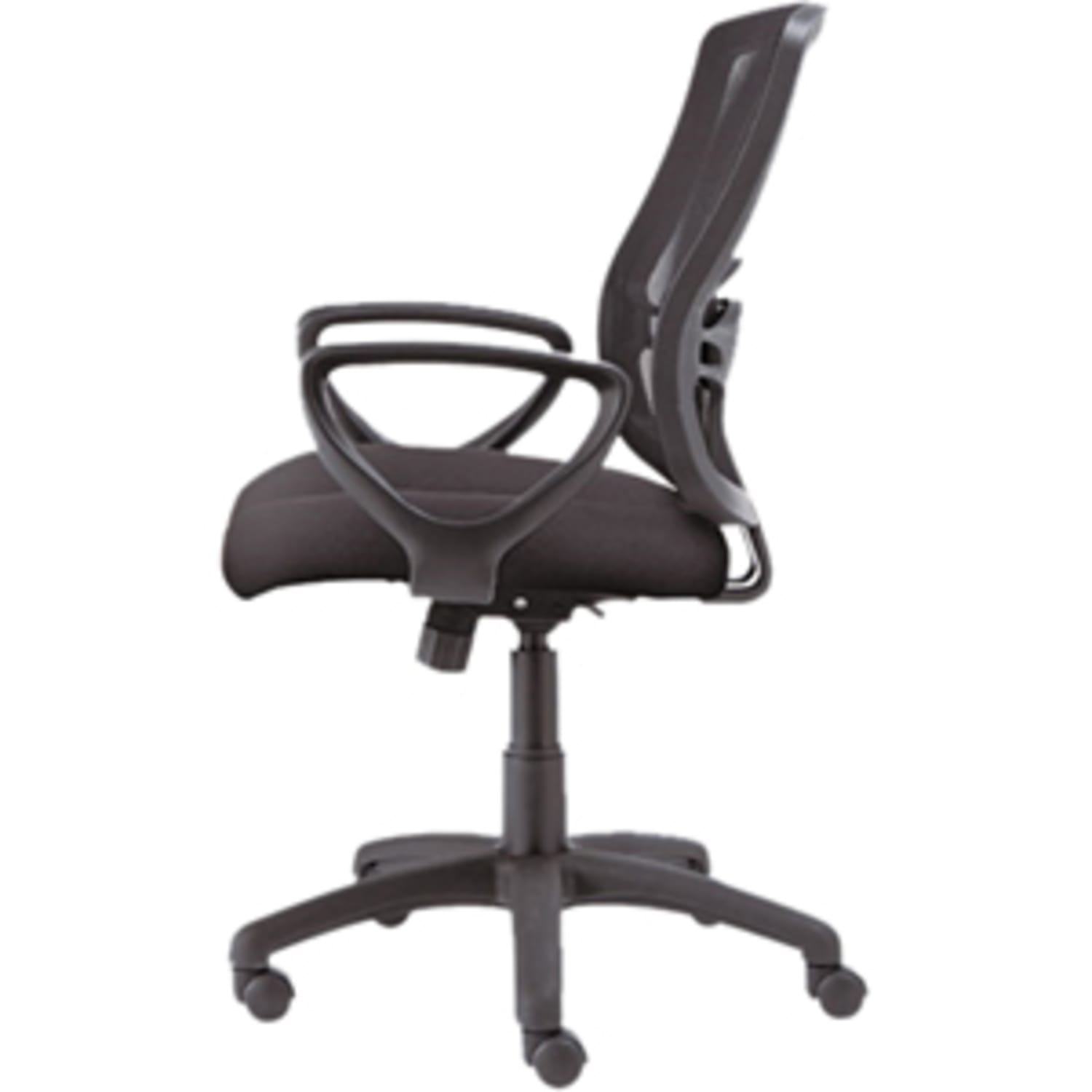 Alera Etros Series Mesh Mid Back SwivelTilt Chair  Black Seat Color  Mesh Fabric Seat Material  Black Back Color  0 PopularChairscom