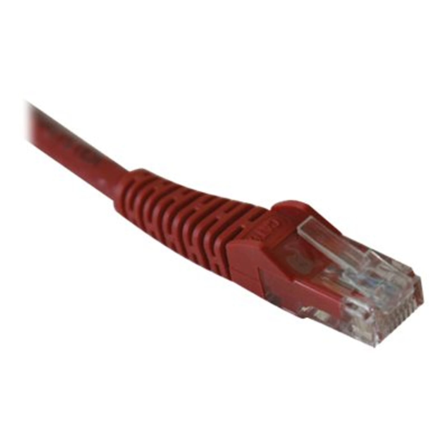 Eaton Tripp Lite Series Cat5e 350 MHz Snagless Molded (UTP) Ethernet Cable (RJ45 M/M), PoE - Red, 14 ft. (4.27 m) - N001014RD - Image 3