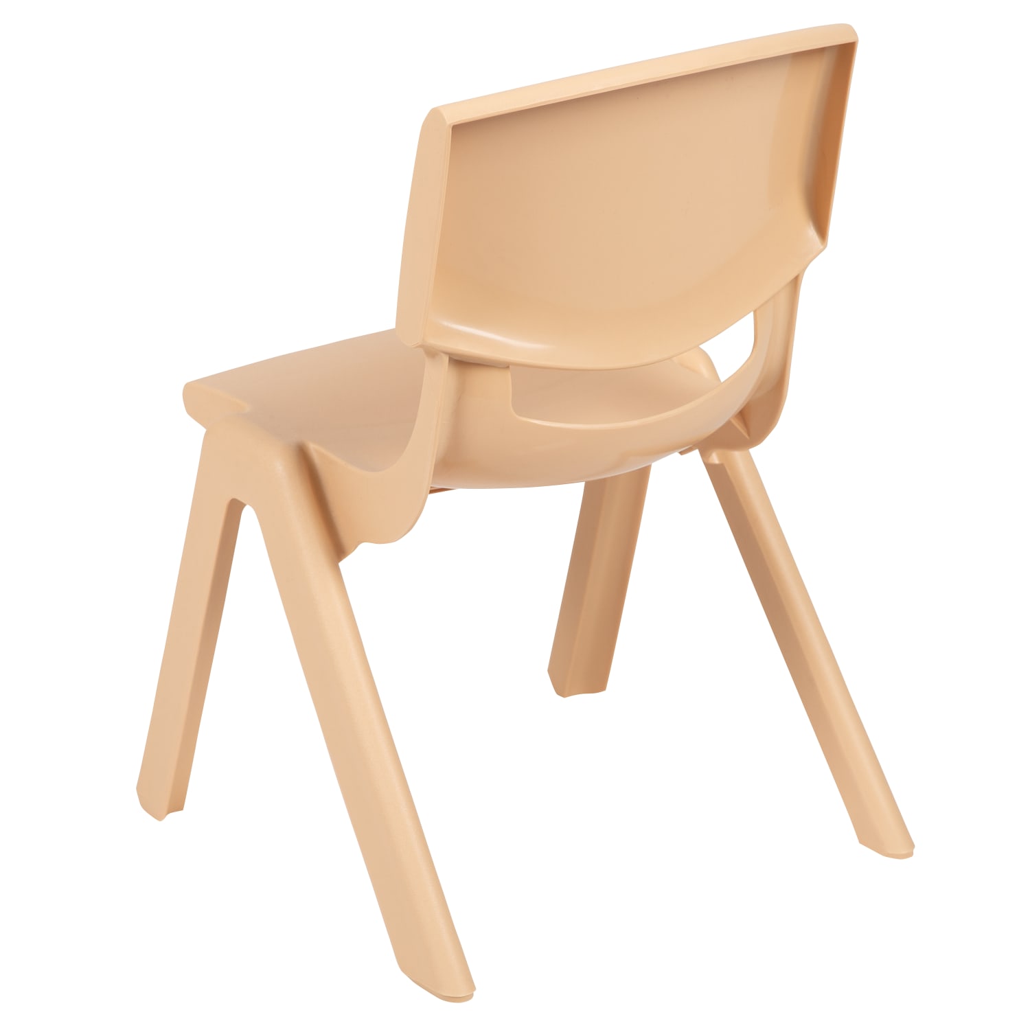 Flash Furniture Plastic Stackable School Chairs With 10-1/2in Seat Height, Natural, Set Of 2 Chairs - Image 13