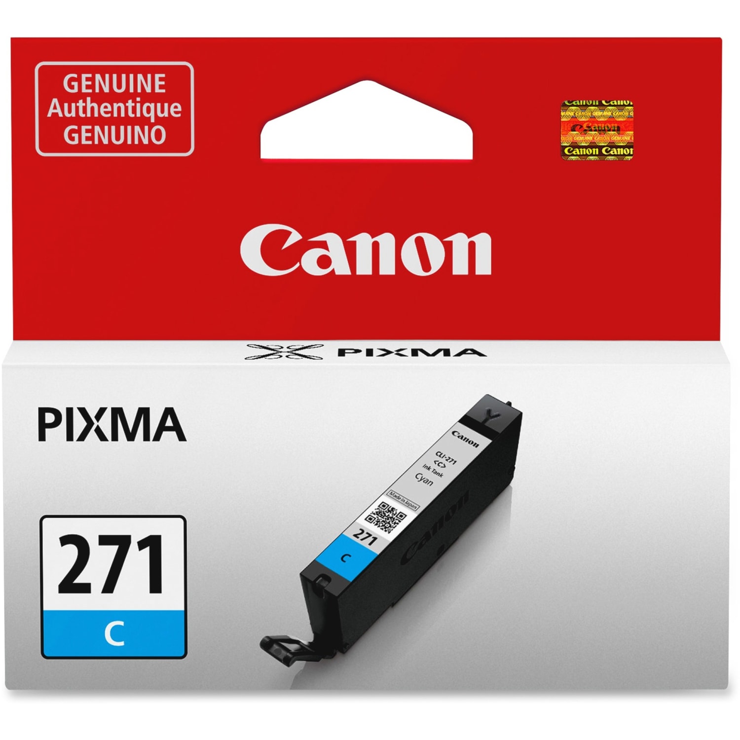 Canon CLI-271 Cyan Ink Tank, 0391C001 - Image 4