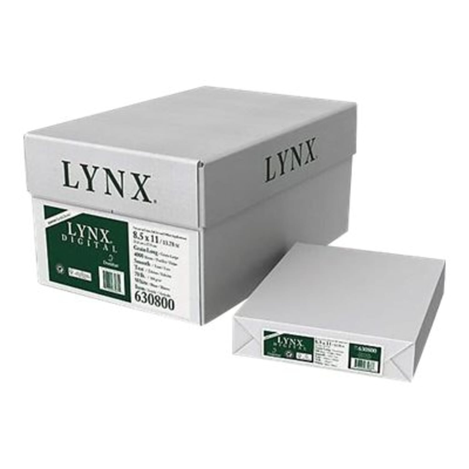 Domtar Lynx Digital Multipurpose Paper, 8 Reams, Letter Size (8-1/2in x 11in), 96 Brightness, 70 Lb, White, 500 Sheets Per Ream - Image 3