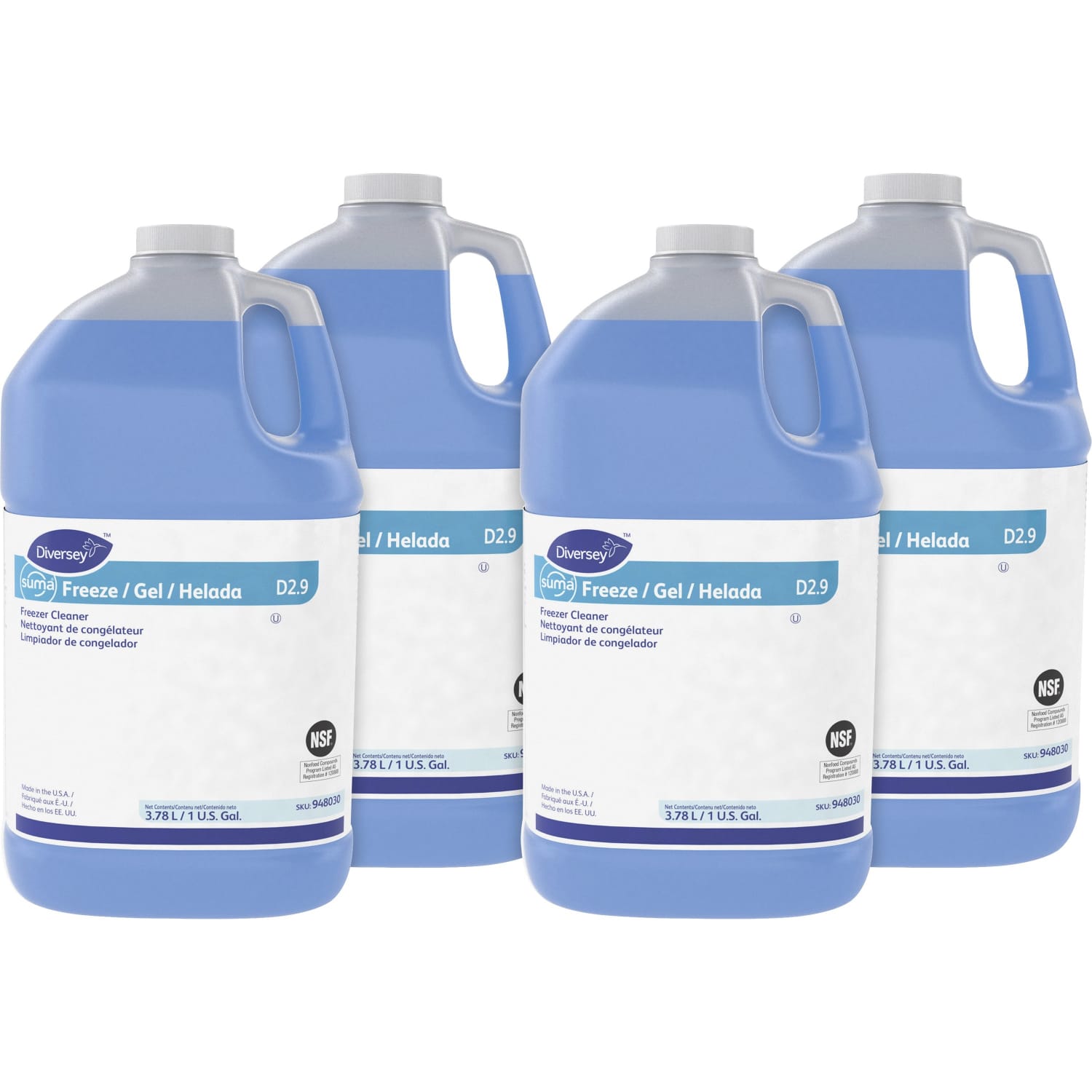 Diversey Suma Freeze D2.9 Freezer Cleaner, 128 Oz, Carton Of 4 Jugs - Image 3