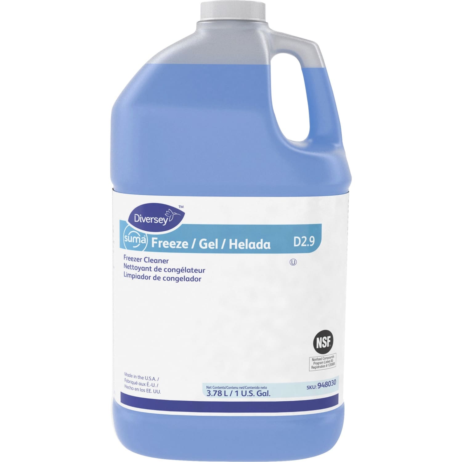 Diversey Suma Freeze D2.9 Freezer Cleaner, 128 Oz, Carton Of 4 Jugs - Image 4