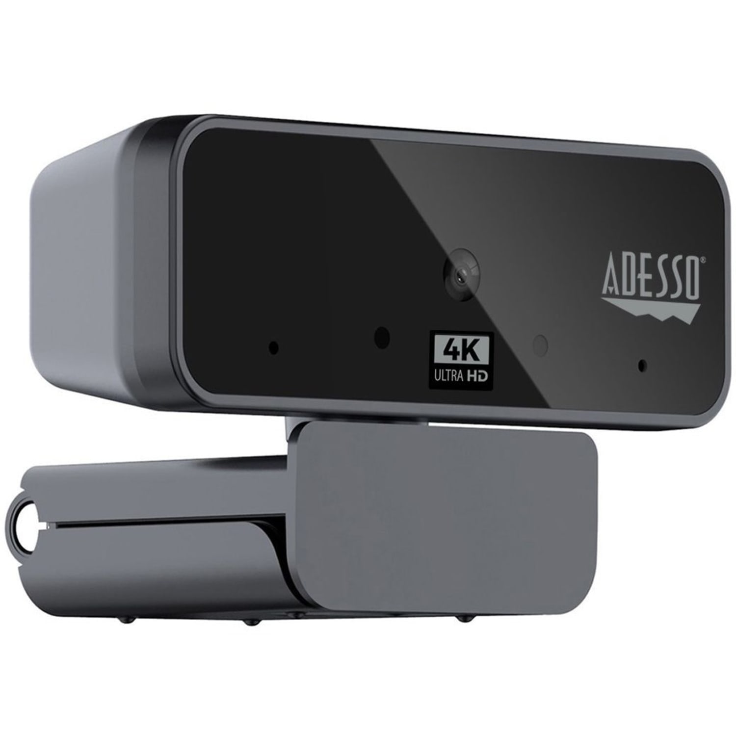 Adesso CyberTrack H6 4K Ultra HD Webcam - 8 Megapixel - 30 fps - USB 2.0 - Fixed Focus - Tripod mount - CYBERTRACKH6 - Image 4