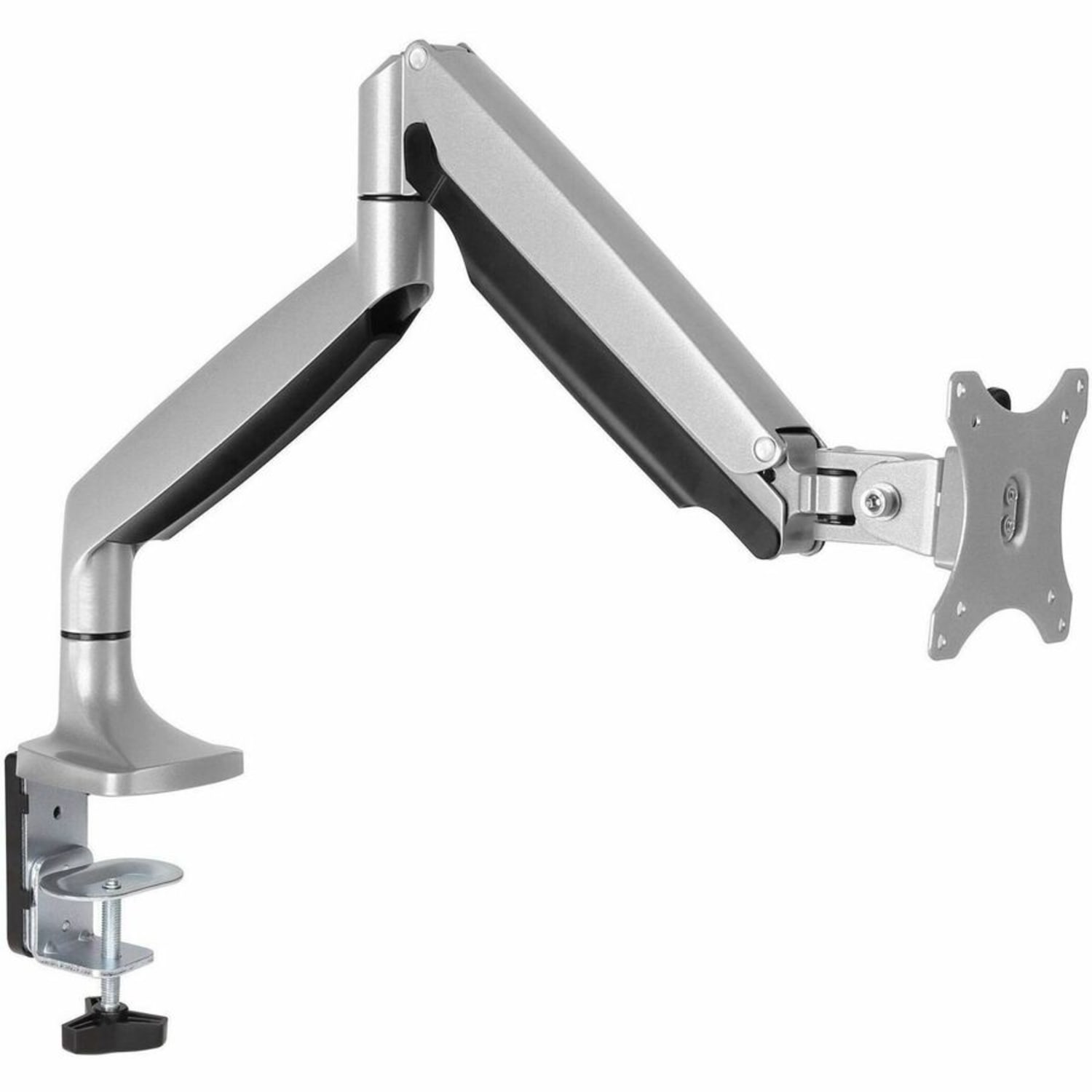 StarTech.com Single Desk Mount Monitor Arm - Full Motion - Articulating - For VESA Mount Monitors up to 34in - Heavy Duty Aluminum - Silver - Image 4