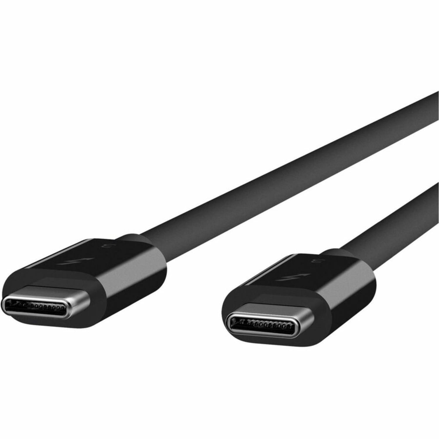 Belkin Thunderbolt 3 Cable (USB-C to USB-C, 100W) - 2.60 ft Thunderbolt 3/USB-C Data Transfer Cable  - F2CD084BT08MBK - Image 4