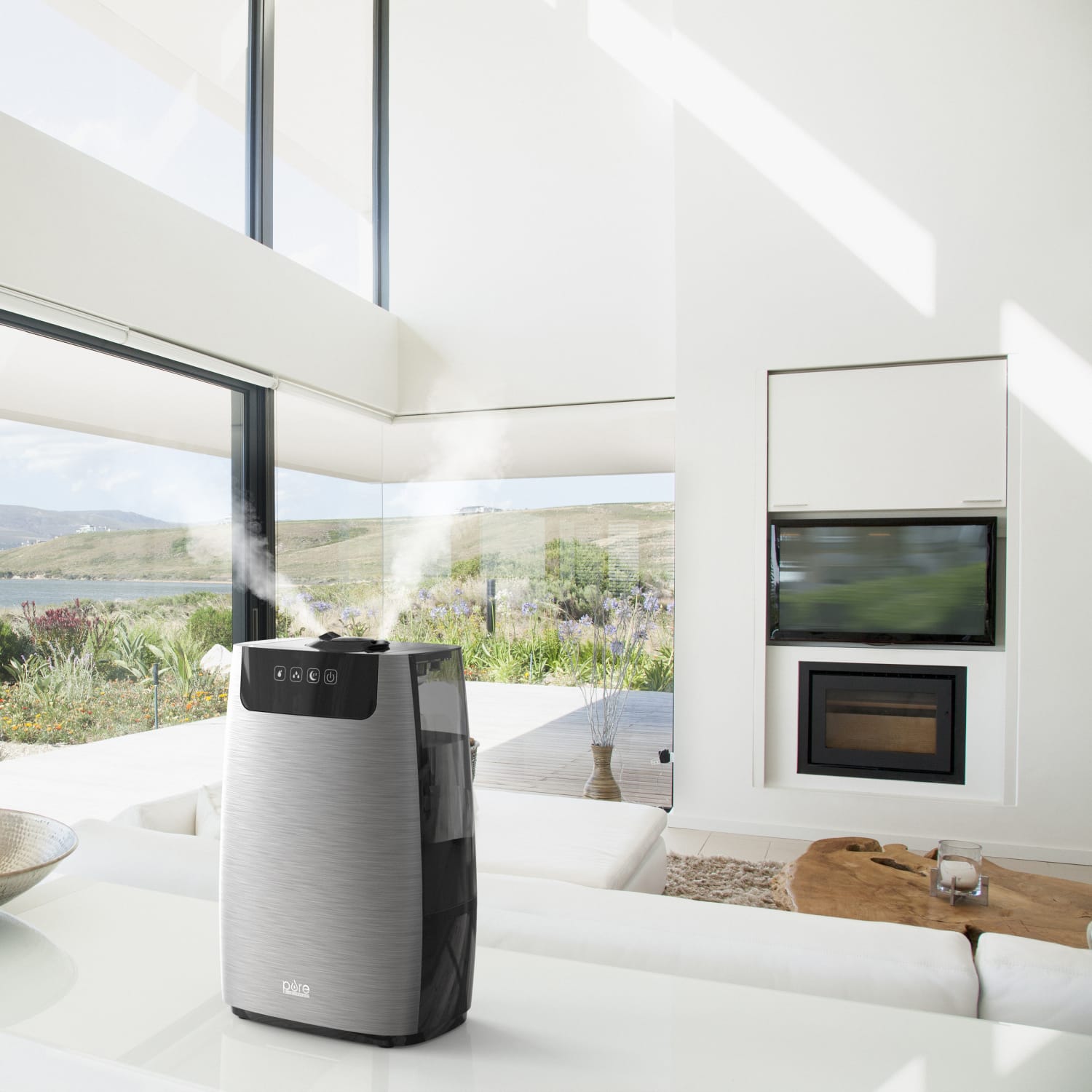 Pure Enrichment HumeXL Ultrasonic Cool Mist Humidifier, 15inH x 6inW x 9inD - Image 6