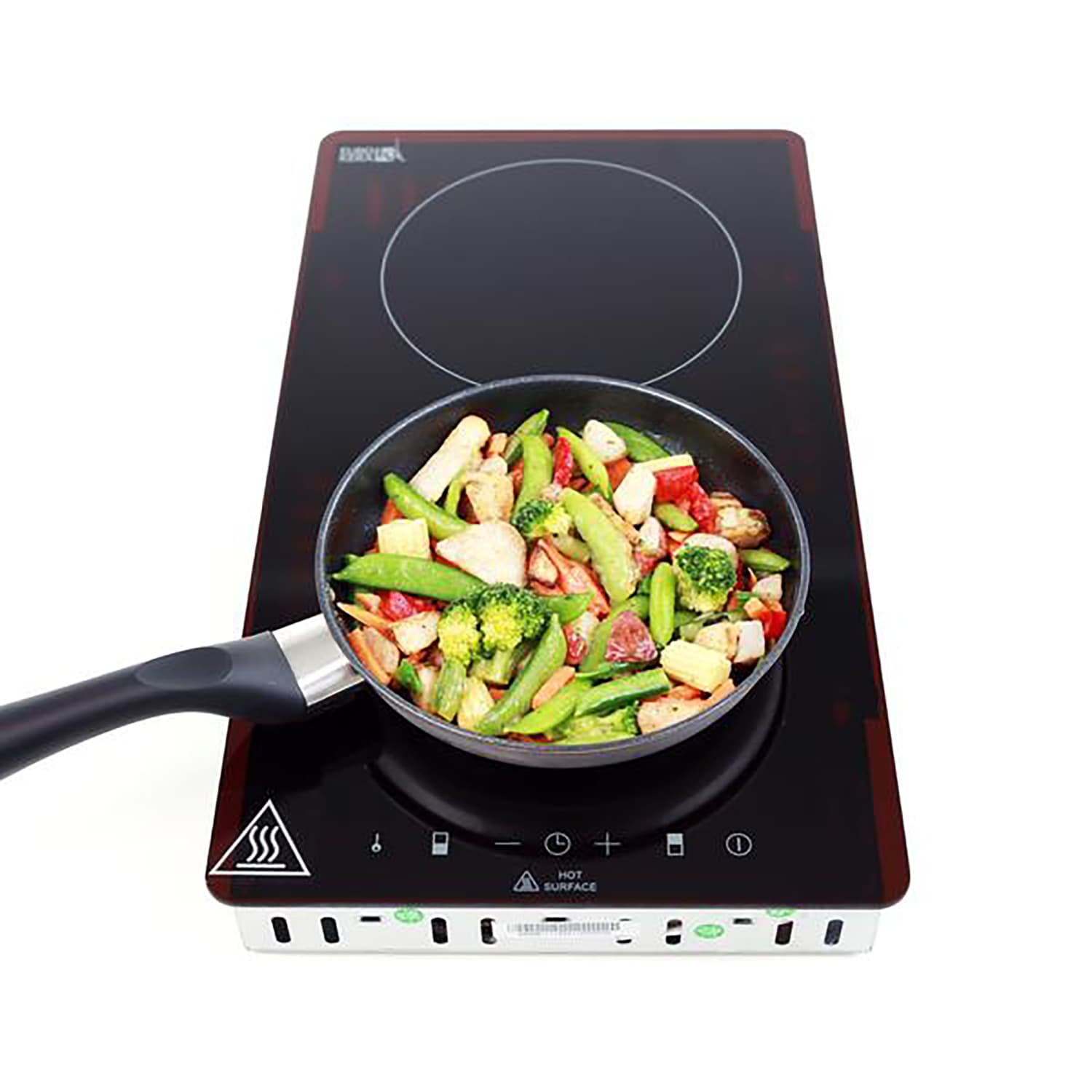 Avanti Drop-In Electric Cooktop, Black - Image 3