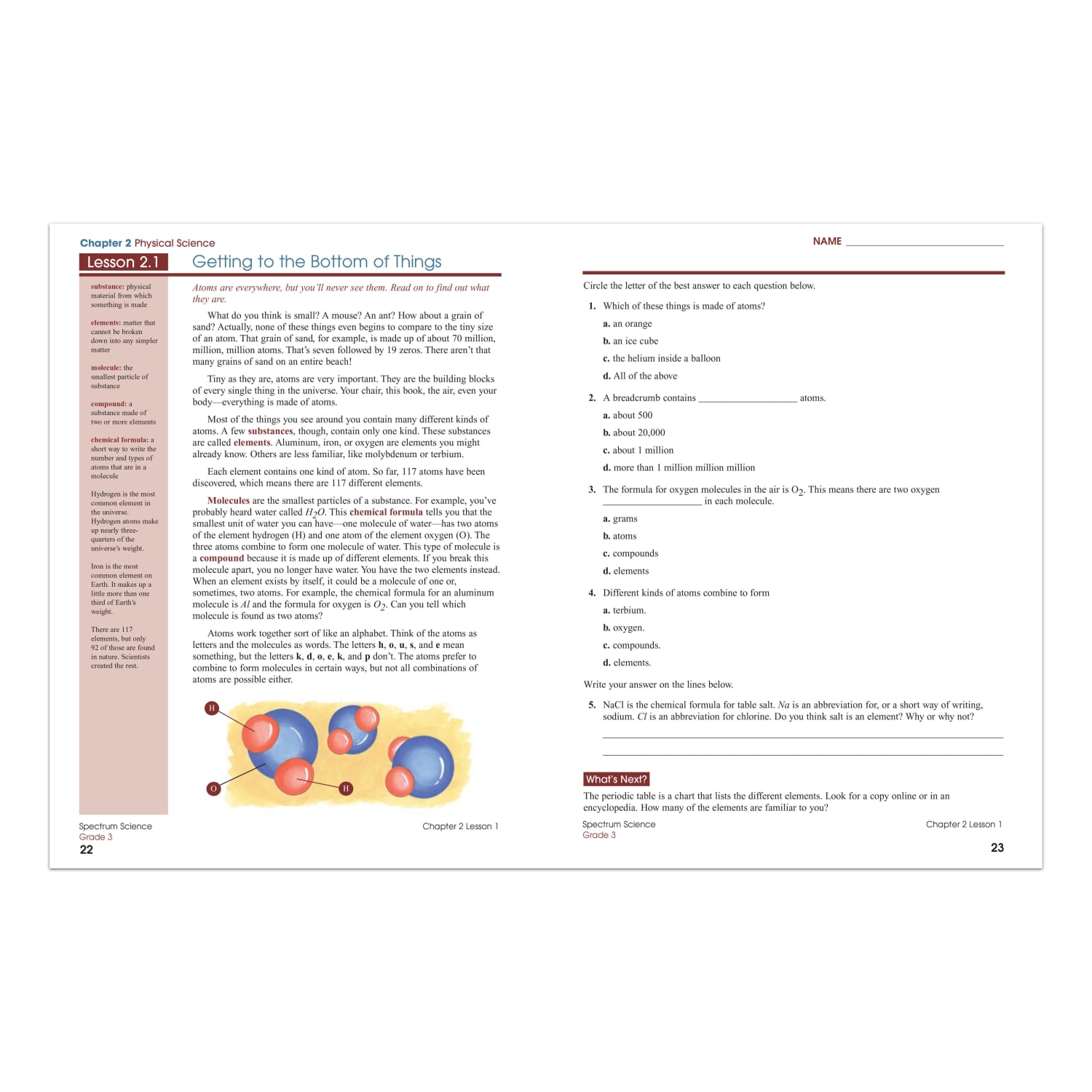 Carson-Dellosa Spectrum Science Workbook, Grade 3 - Image 3