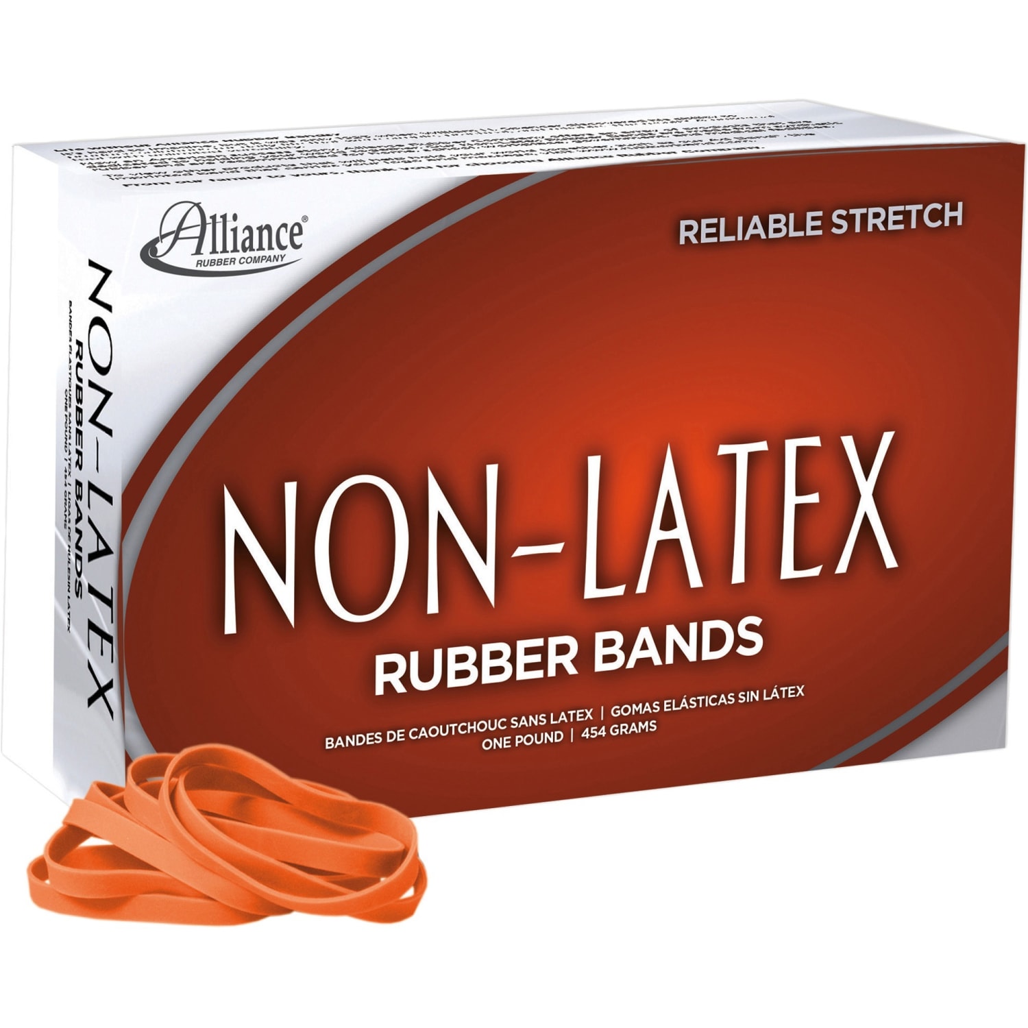 Alliance Rubber Sterling Rubber Bands, No. 64, 1 lb, Box Of 380 - Image 6