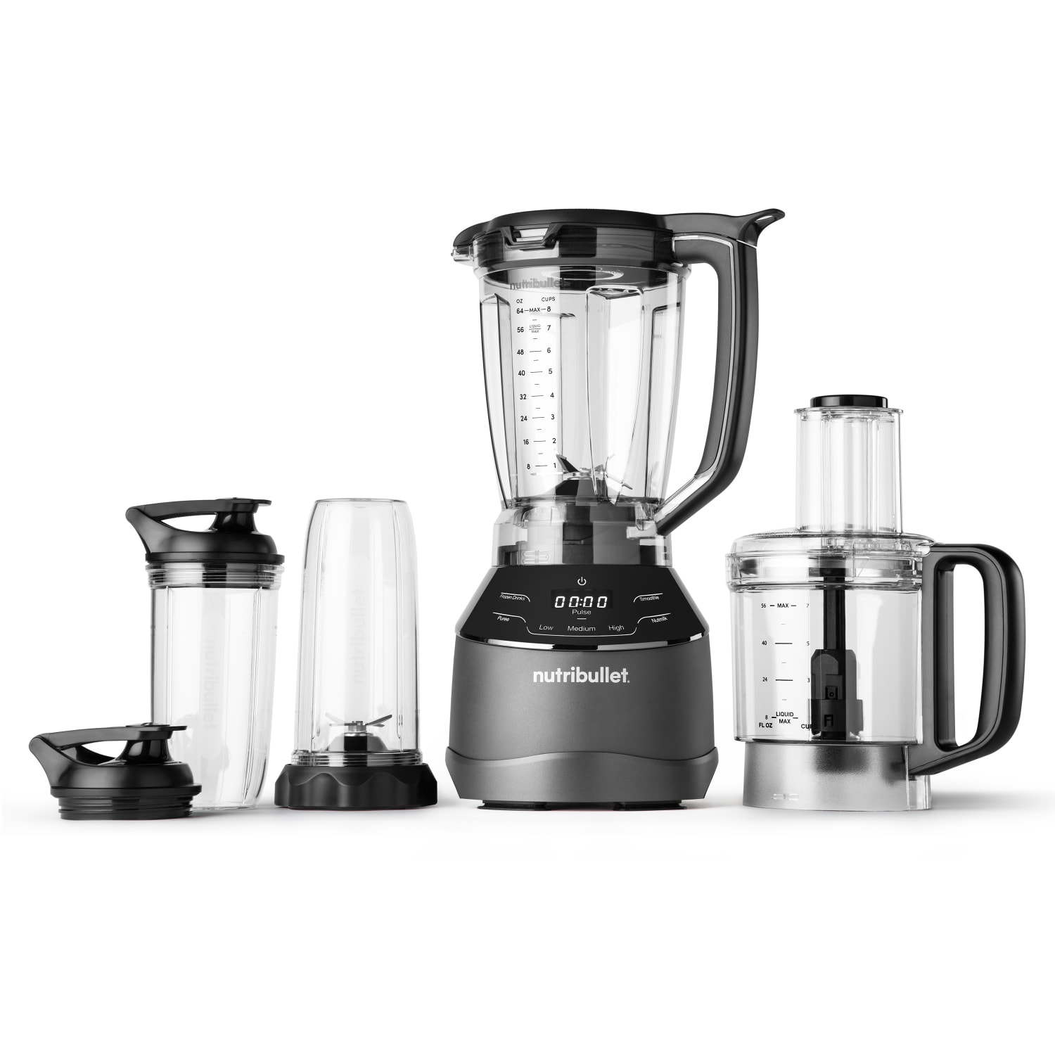 Nutribullet Triple Prep 3-Speed Blender System, Gray - Image 3