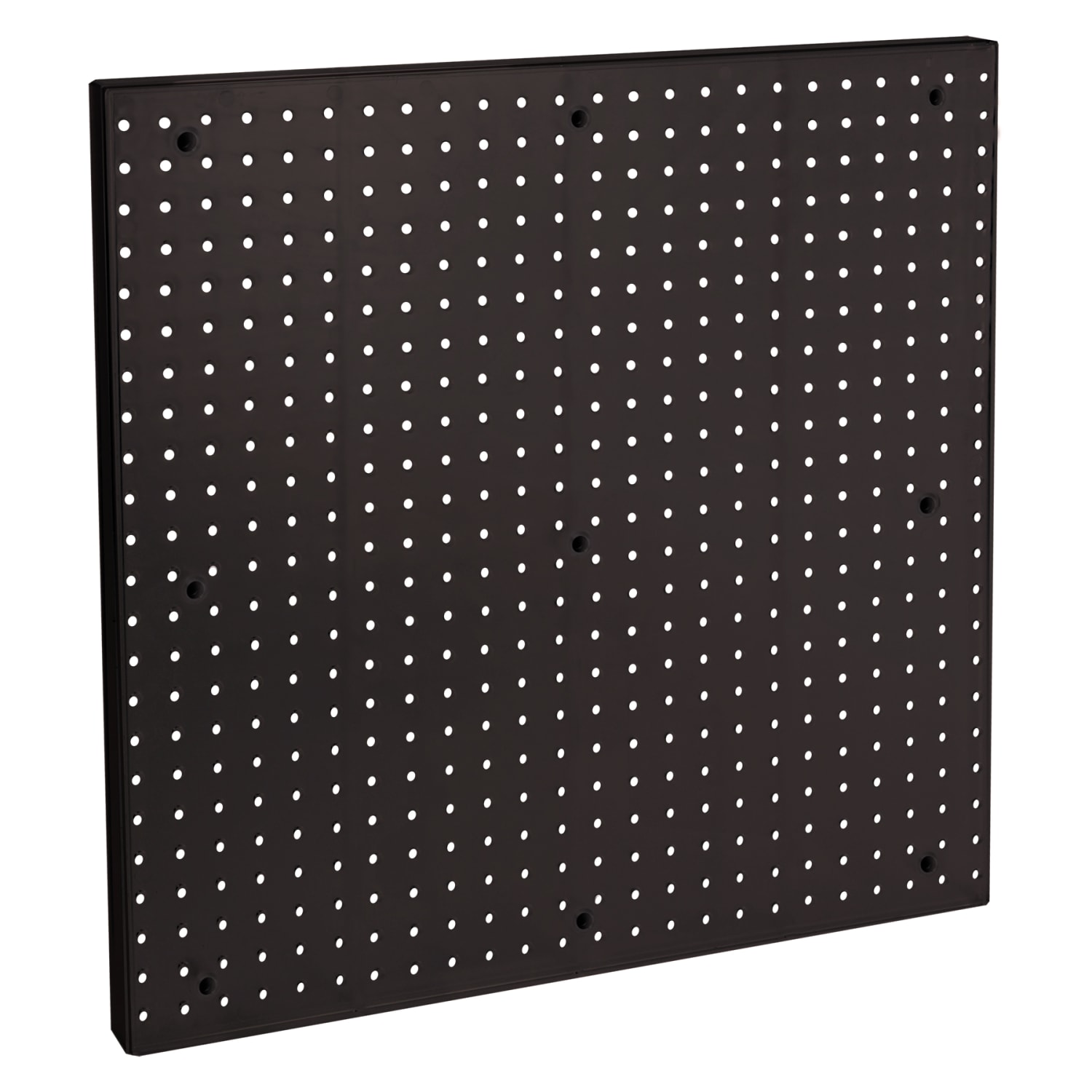 Azar Displays Styrene Pegboard Wall Panels, 24inH x 24inW x 7/8inD, Black, Pack Of 2 Wall Panels - Image 3