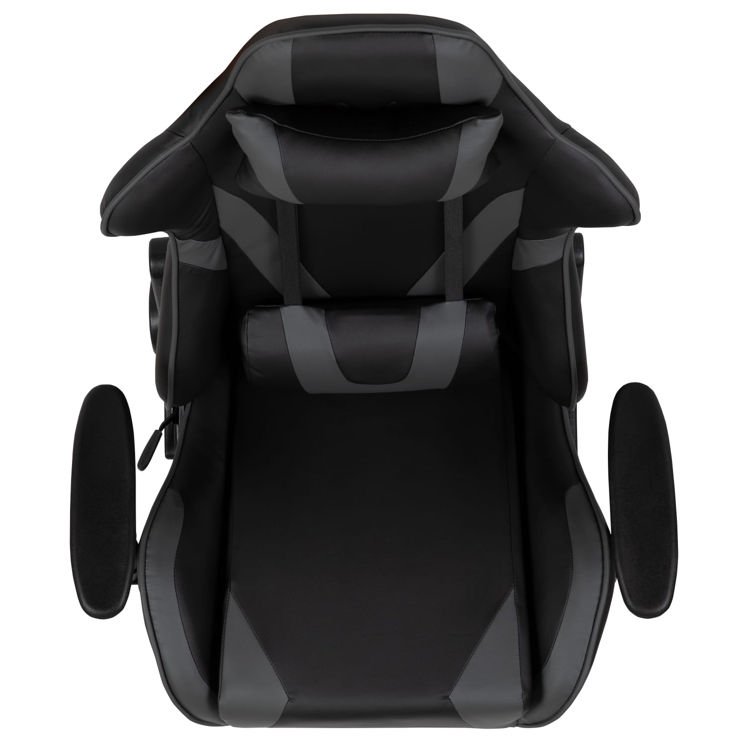 Flash Furniture X20 Ergonomic LeatherSoft High-Back Racing Gaming Chair, Gray - Image 12