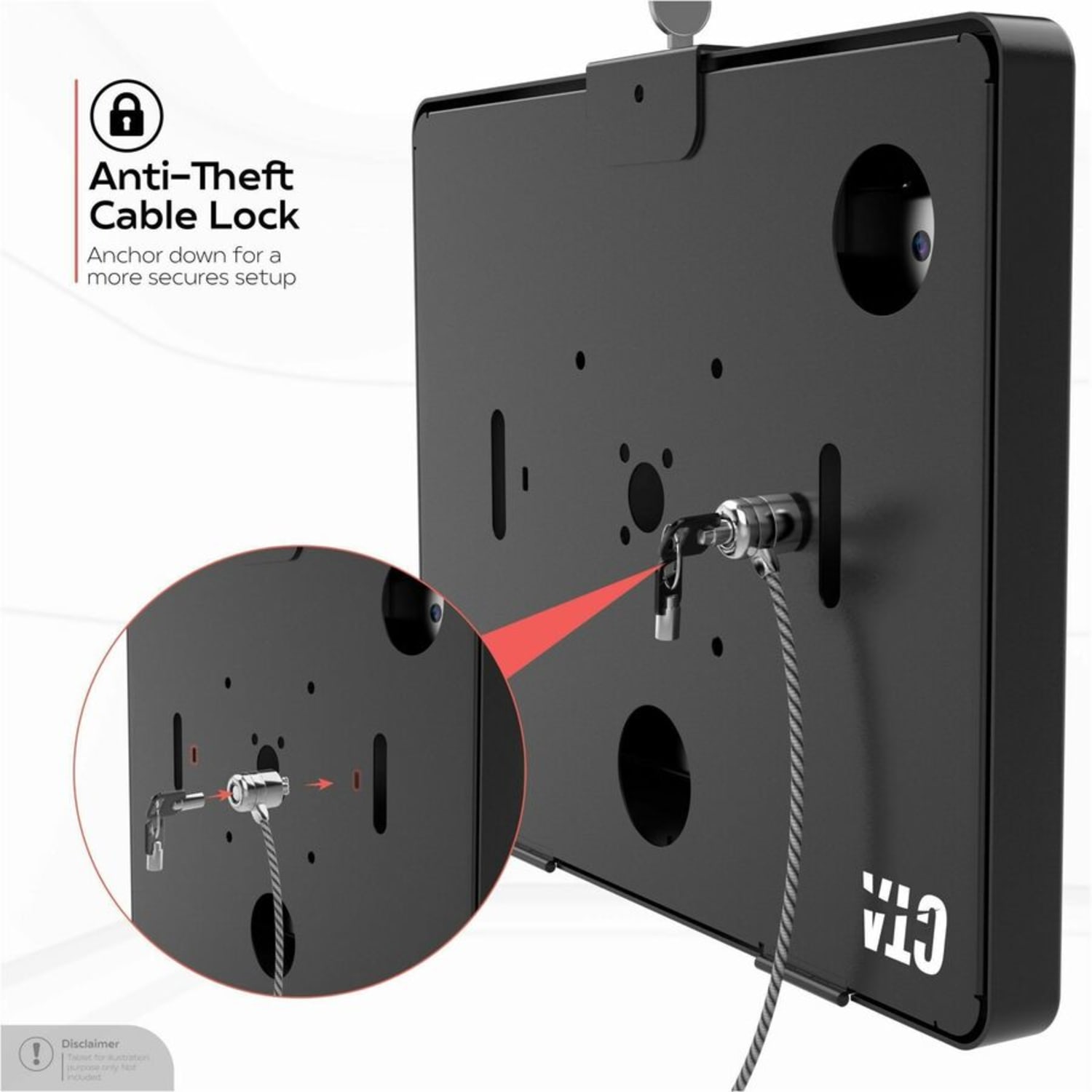 CTA Digital Locking Wall Mount - Image 4